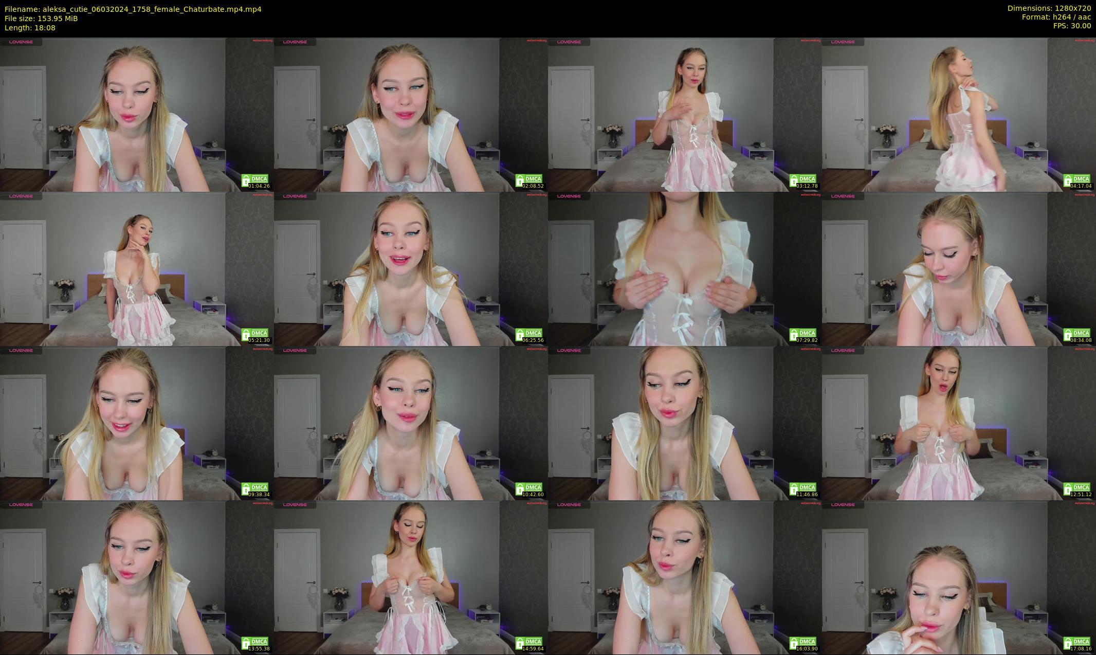aleksa_cutie — 19 minute Chaturbate female cam show recording, 720p, Mar 6, 2024