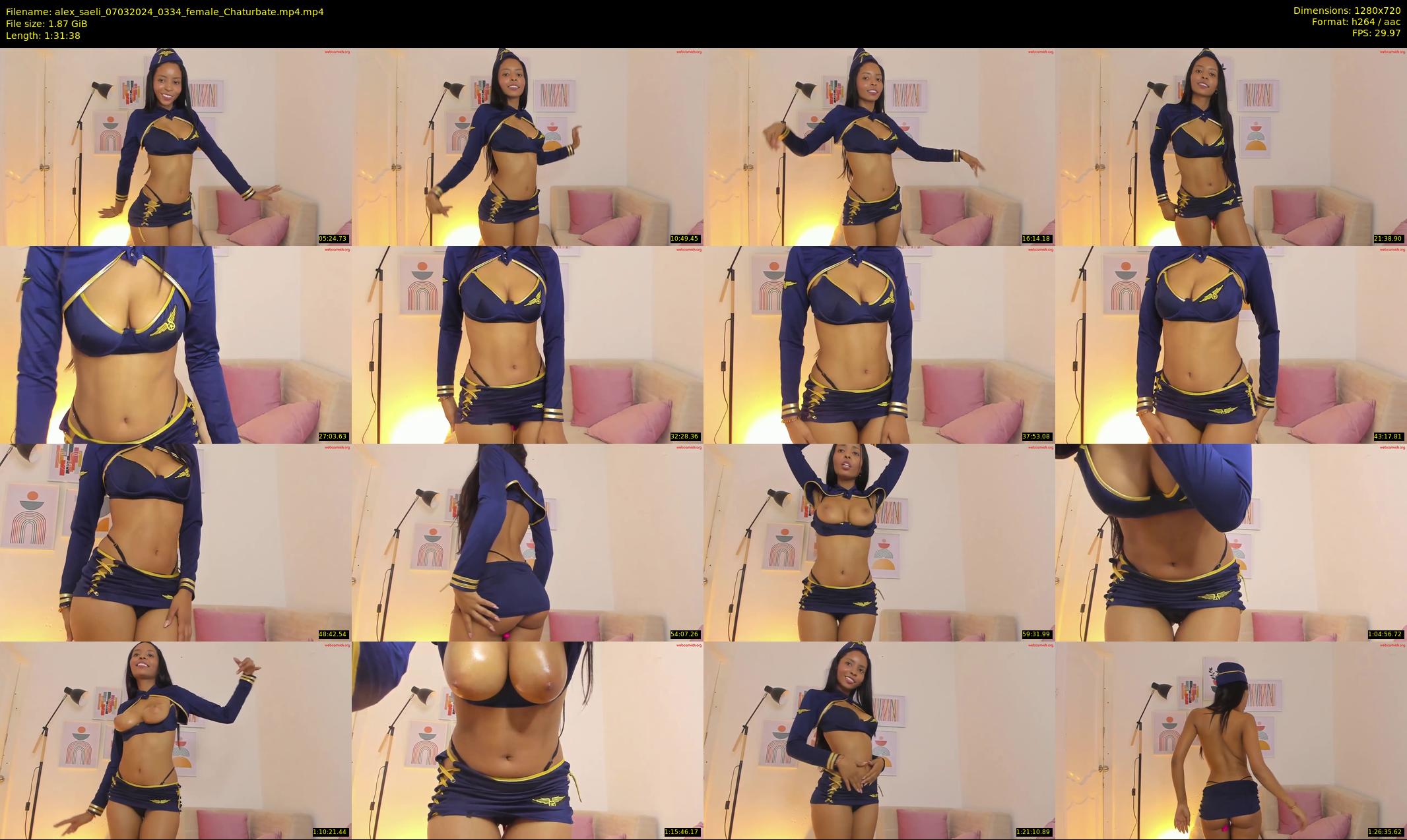 alex_saeli — 92 minute Chaturbate female cam show recording, 720p, Mar 7, 2024