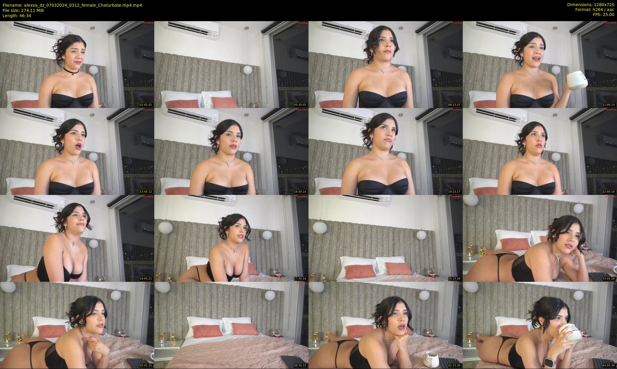 alexxa_dz — 47 minute Chaturbate female cam show recording, 720p, Mar 7, 2024