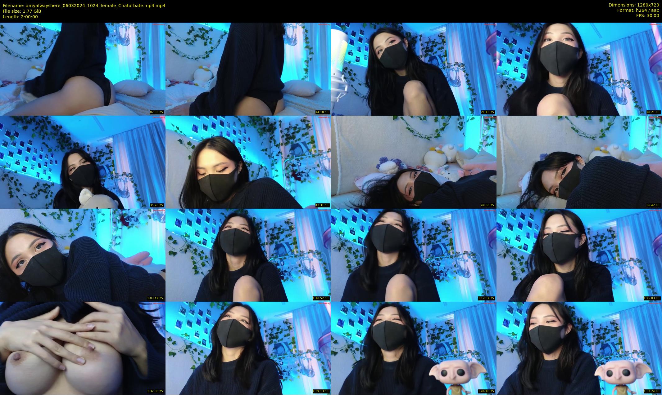amyalwayshere — 120 minute Chaturbate female cam show recording, 720p, Mar 6, 2024