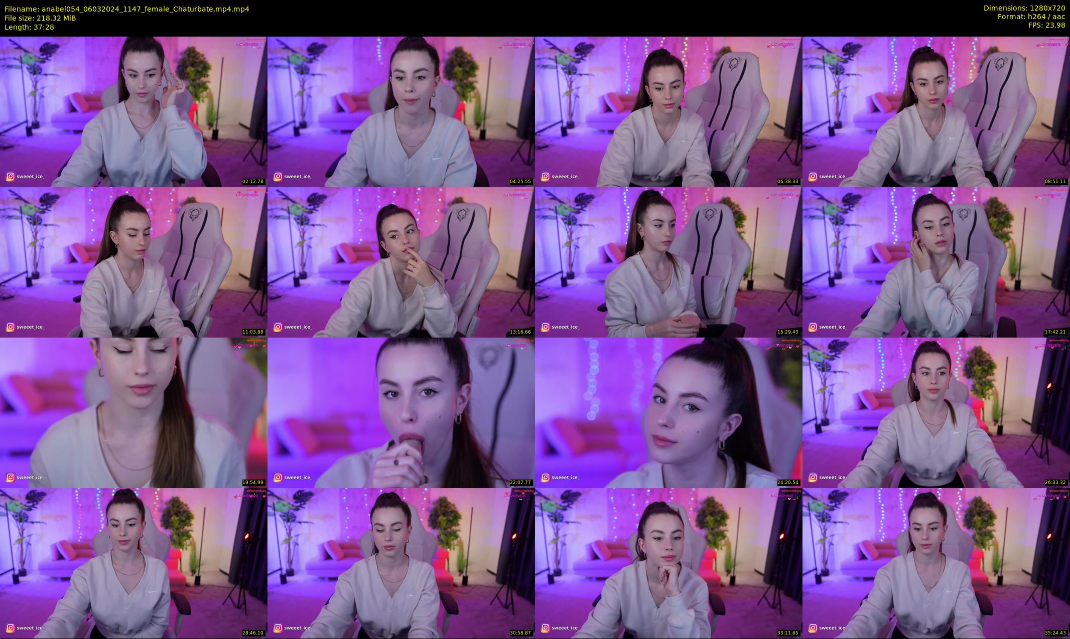 anabel054 — 38 minute Chaturbate female cam show recording, 720p, Mar 6, 2024