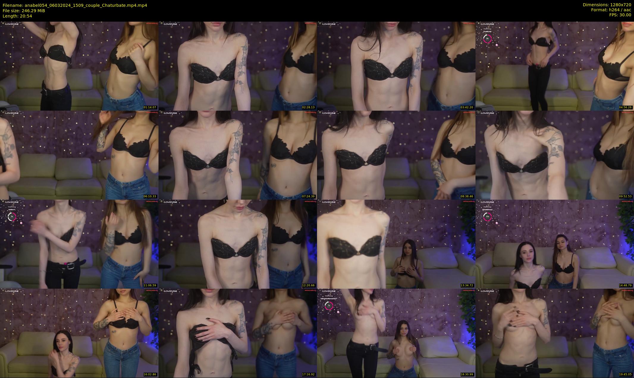 anabel054 — 21 minute Chaturbate female cam show recording, 720p, Mar 6, 2024
