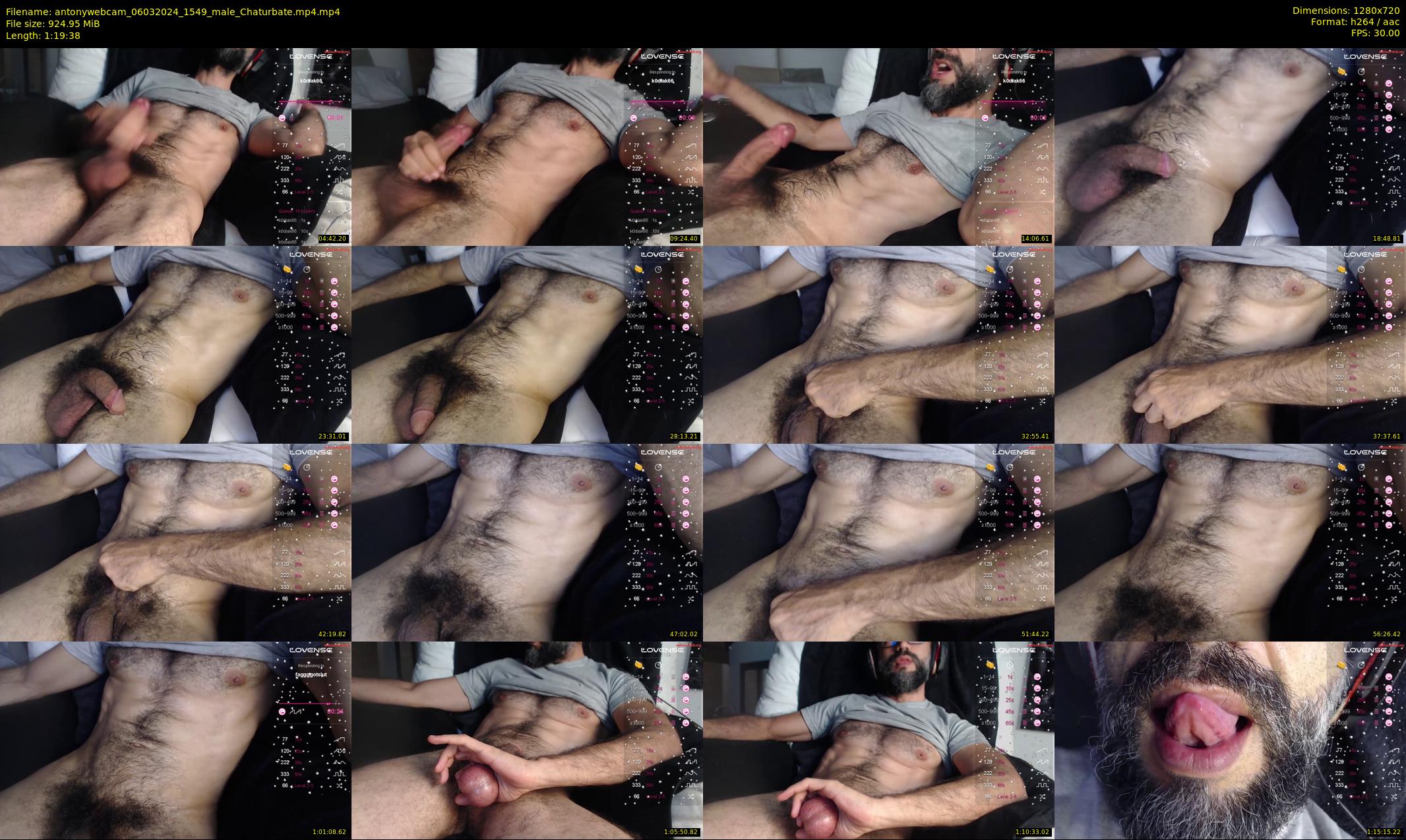 antonywebcam — 80 minute Chaturbate male cam show recording, 720p, Mar 6, 2024