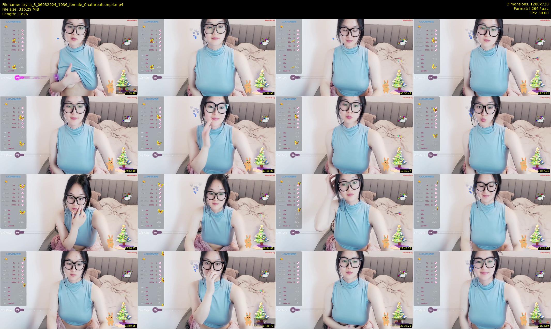 arylia_3 — 34 minute Chaturbate female cam show recording, 720p, Mar 6, 2024