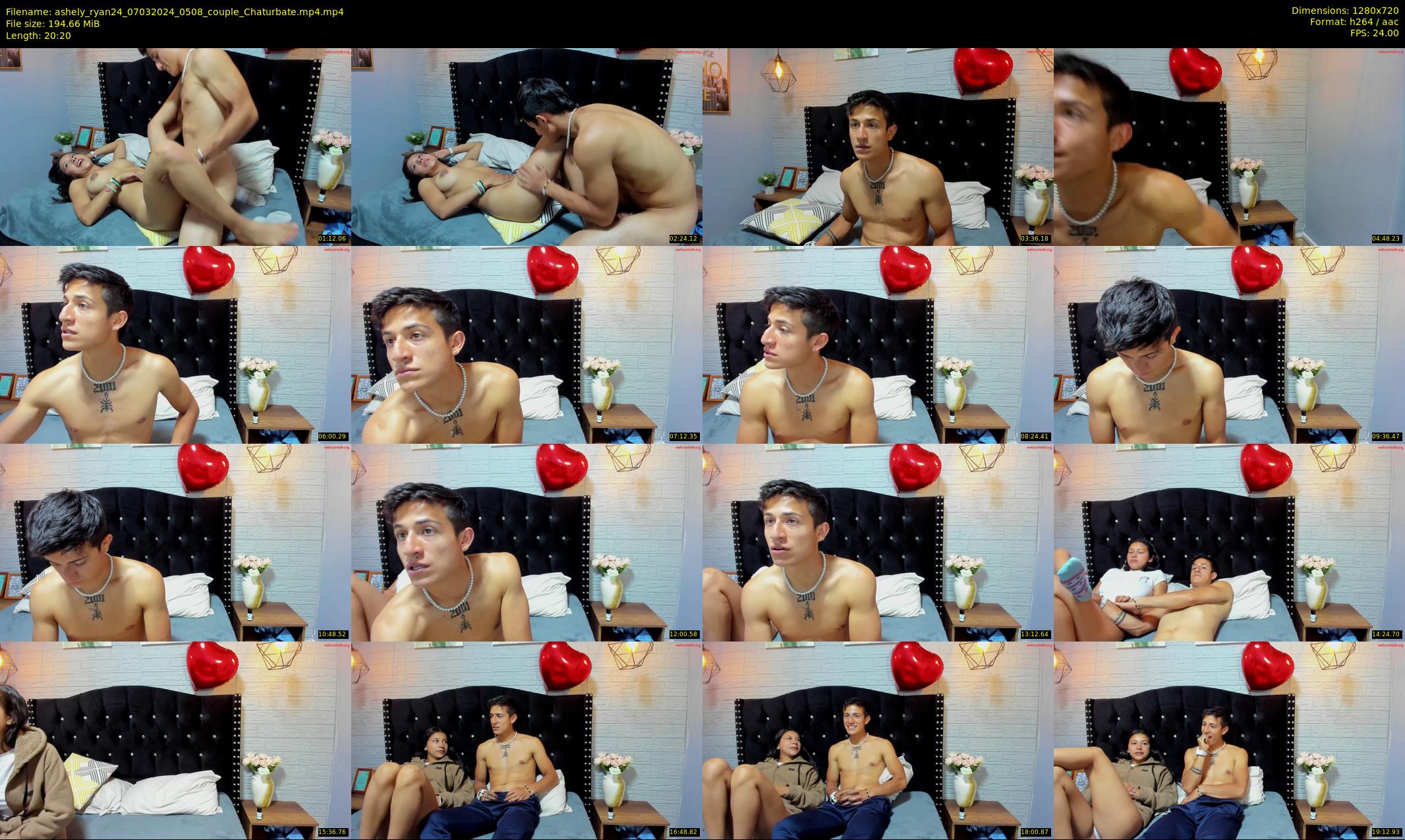 ashely_ryan24 — 21 minute Chaturbate couple cam show recording, 720p, Mar 7, 2024