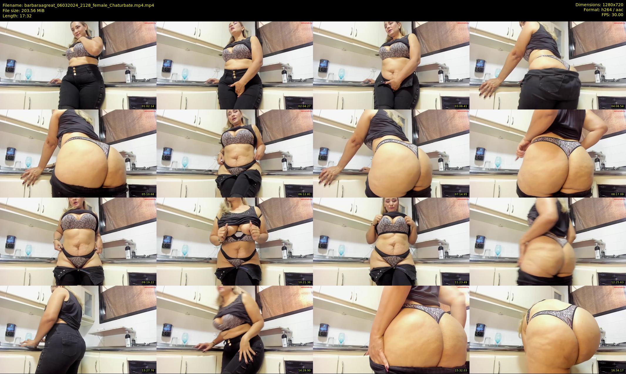 barbaraagreat — 18 minute Chaturbate female cam show recording, 720p, Mar 6, 2024
