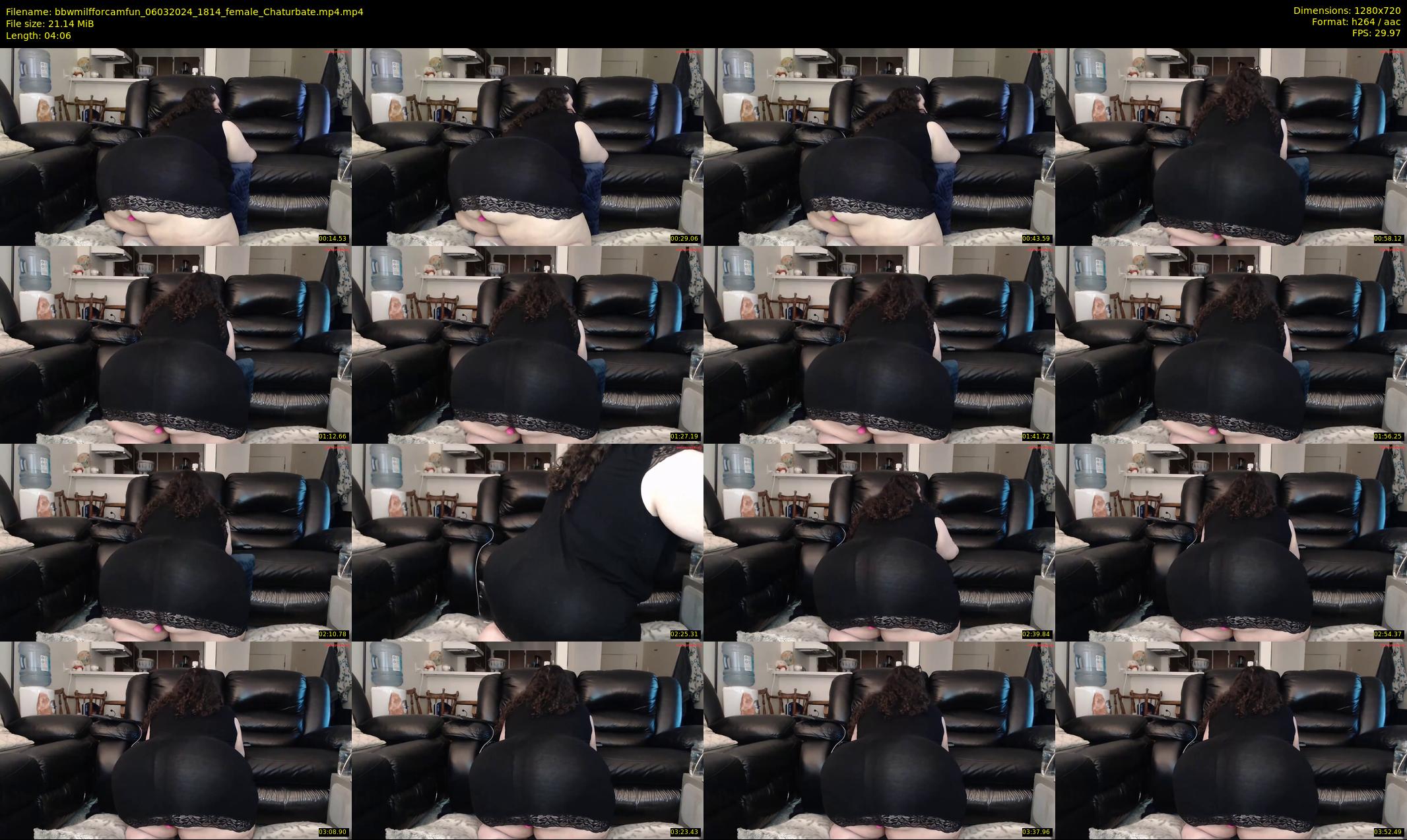 bbwmilfforcamfun — 5 minute Chaturbate female cam show recording, 720p, Mar 6, 2024
