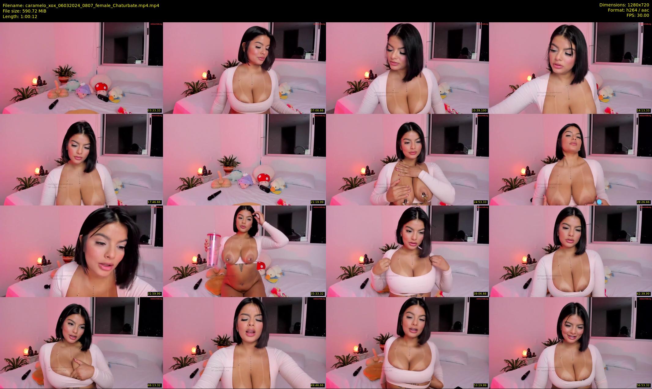 caramelo_xox — 61 minute Chaturbate female cam show recording, 720p, Mar 6, 2024