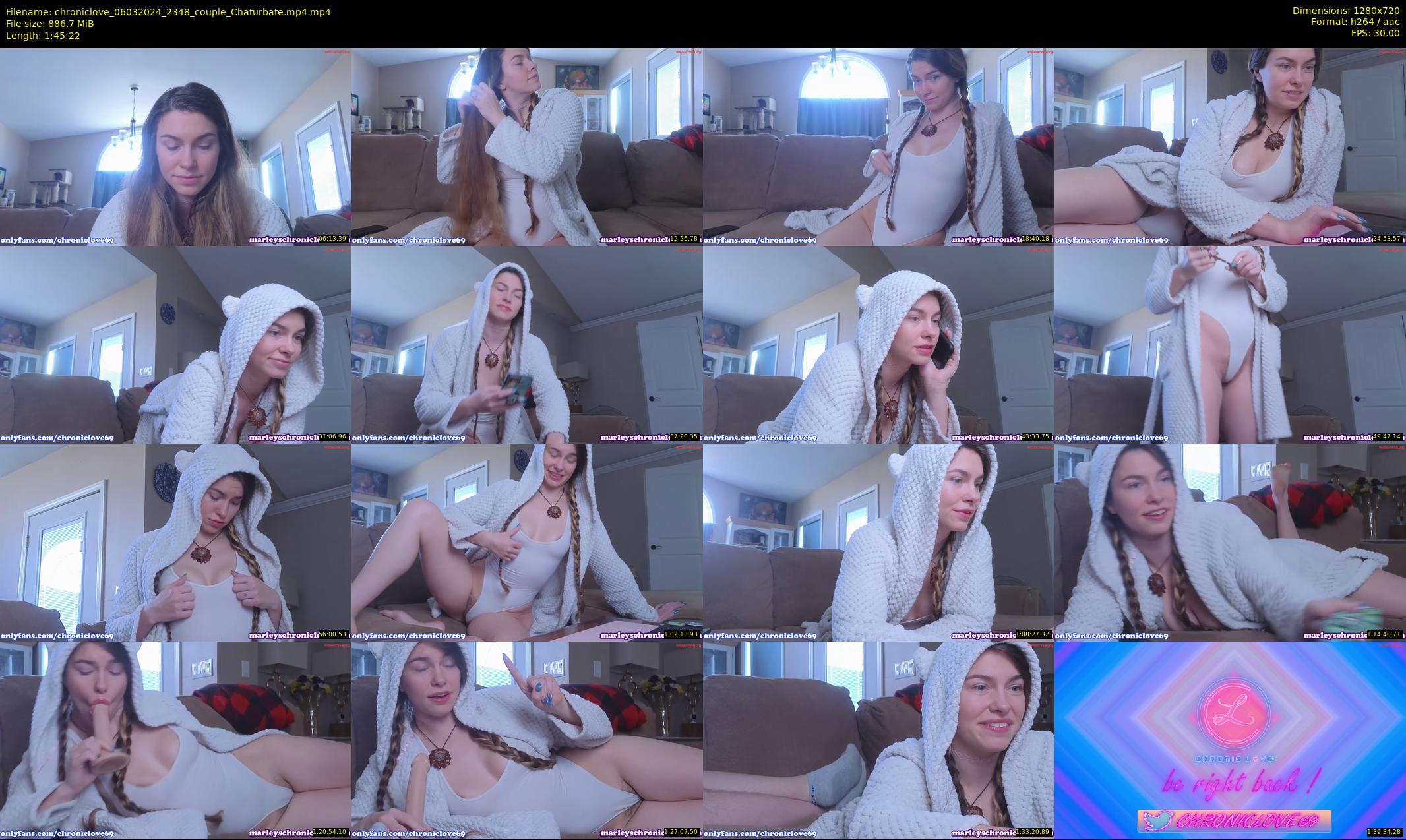 chroniclove — 106 minute Chaturbate female cam show recording, 720p, Mar 6, 2024
