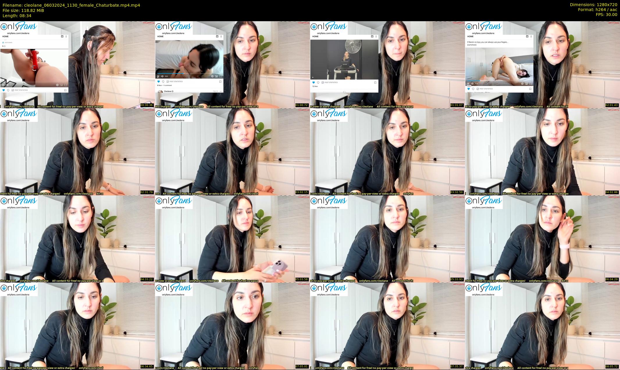 cleolane — 9 minute Chaturbate female cam show recording, 720p, Mar 6, 2024