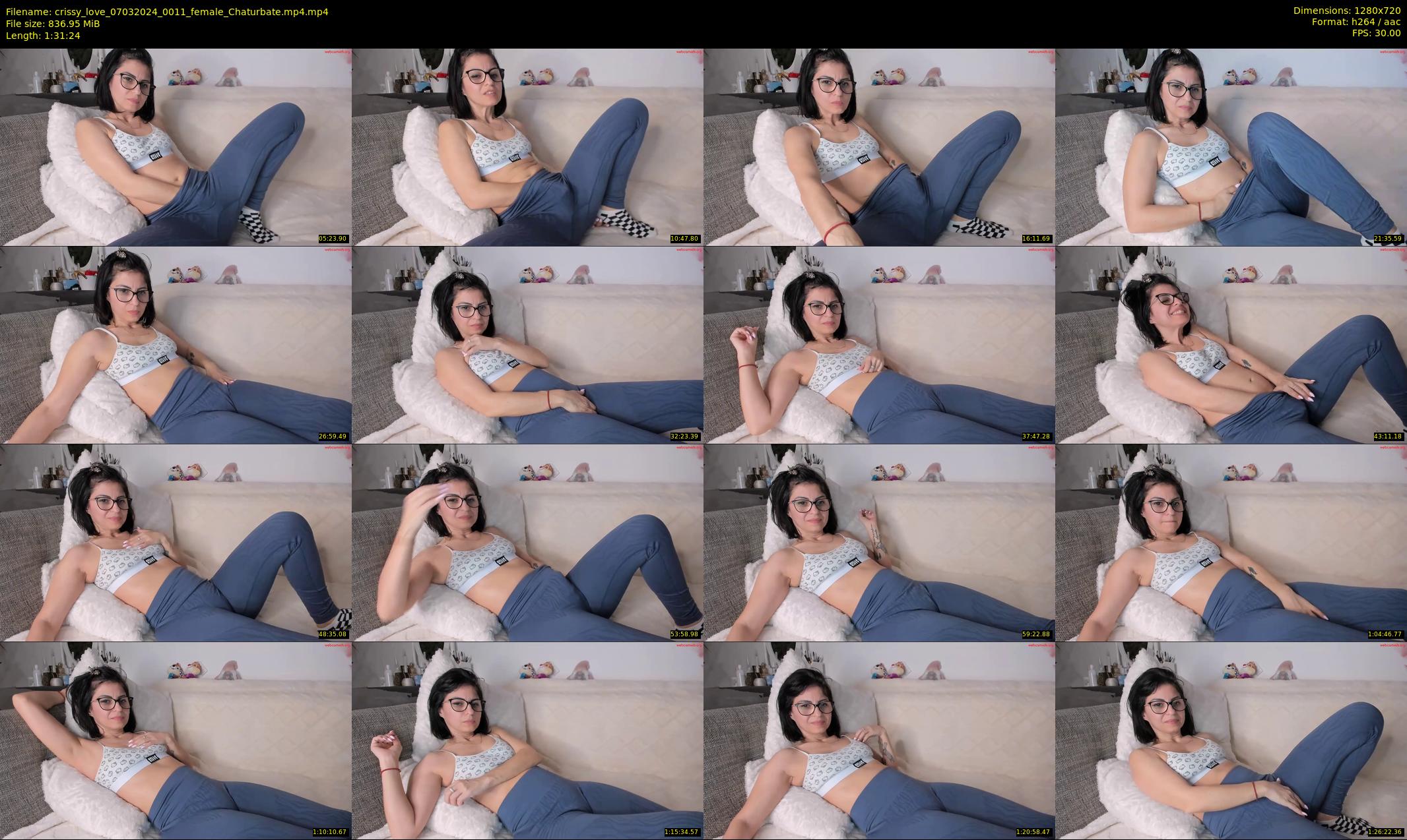crissy_love — 92 minute Chaturbate female cam show recording, 720p, Mar 7, 2024