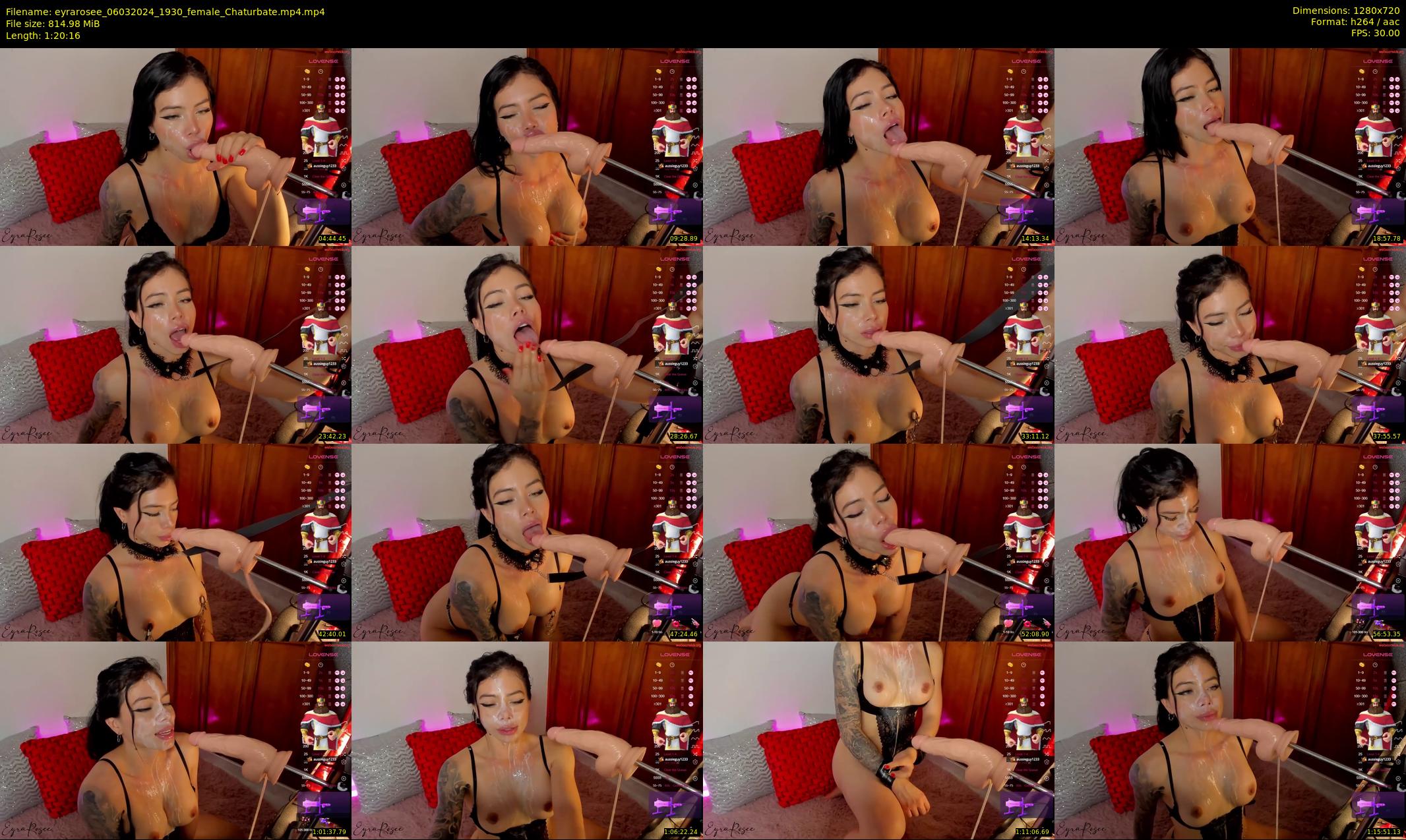 eyrarosee — 81 minute Chaturbate female cam show recording, 720p, Mar 6, 2024