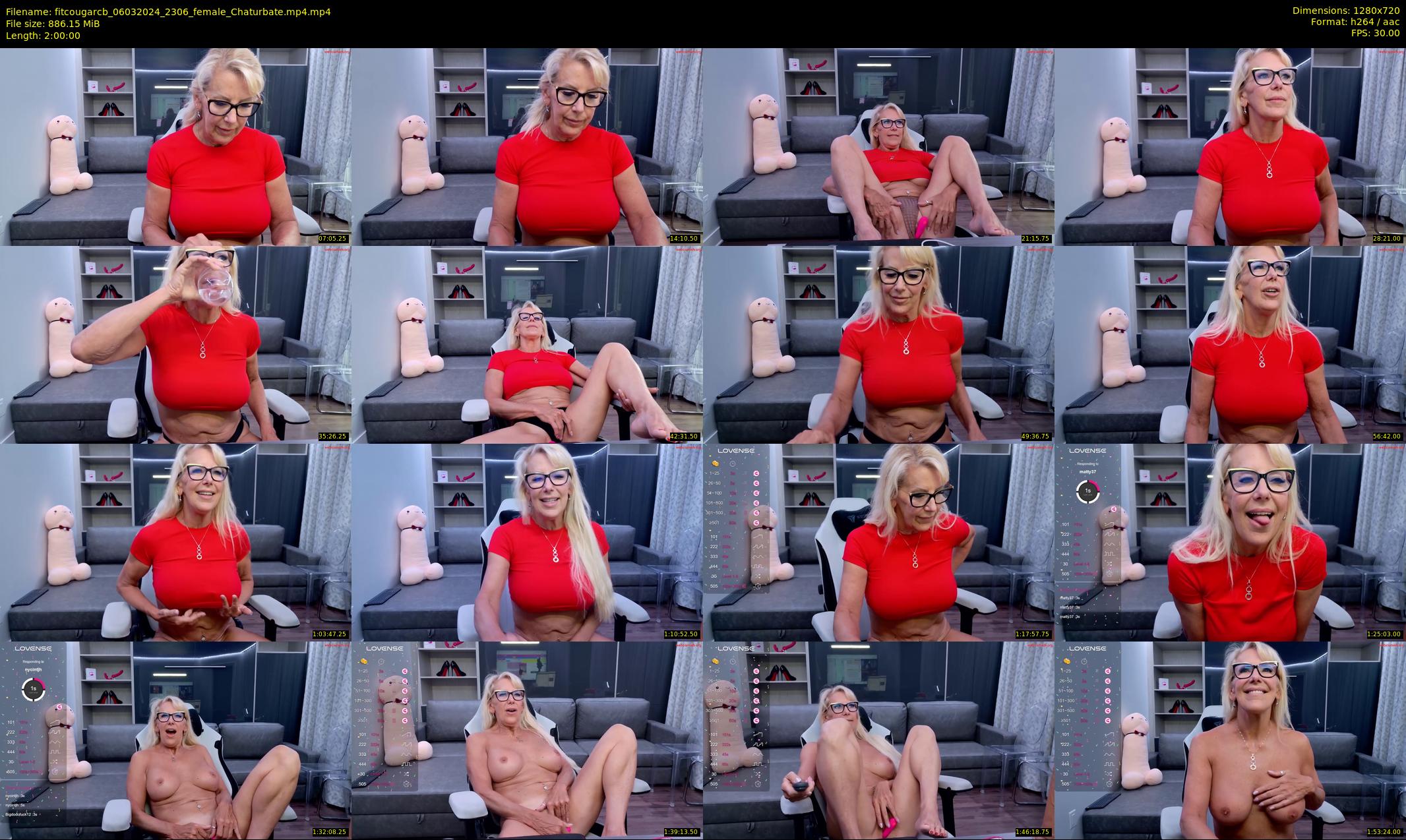 fitcougarcb — 120 minute Chaturbate female cam show recording, 720p, Mar 6, 2024