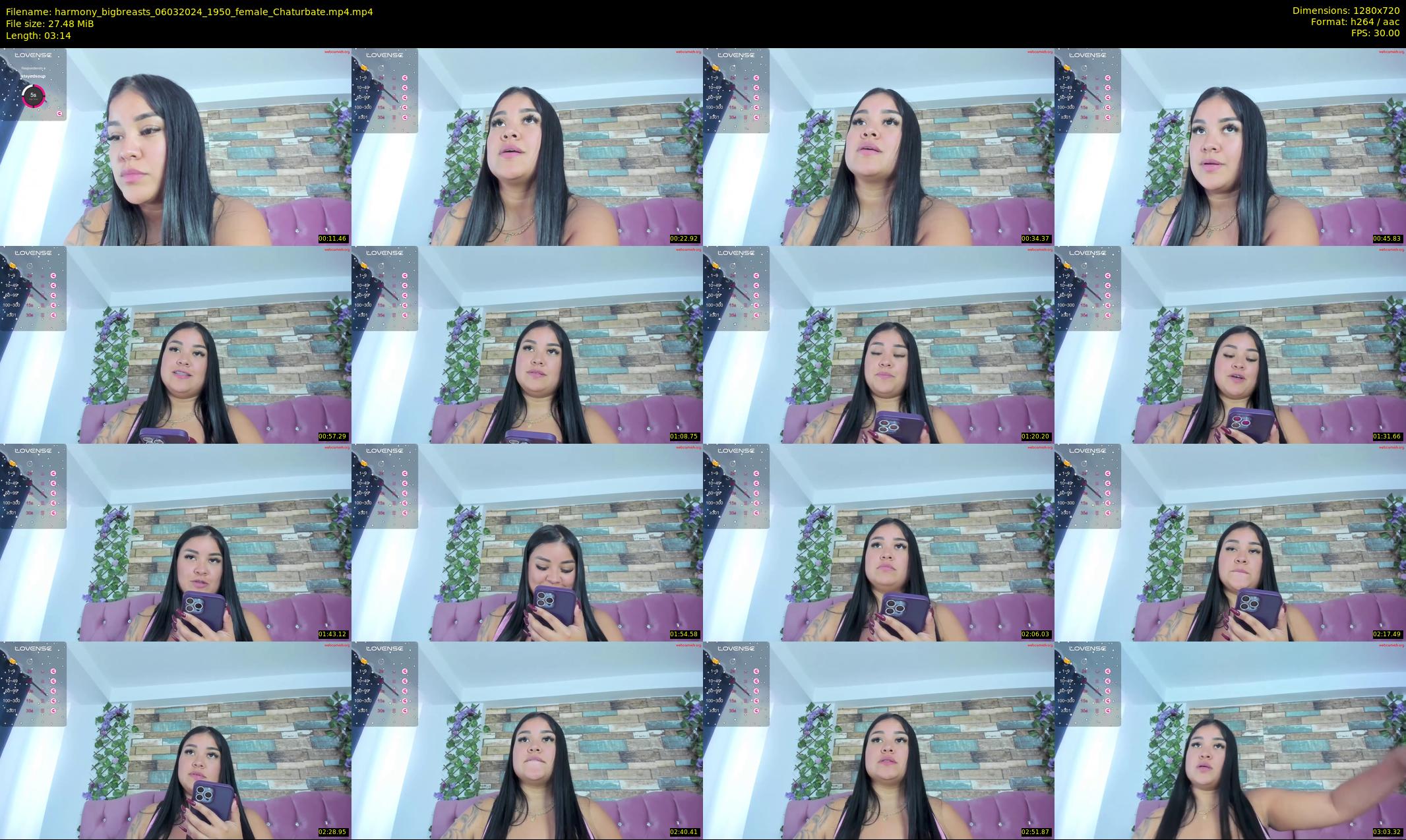 harmony_bigbreasts — 4 minute Chaturbate female cam show recording, 720p, Mar 6, 2024