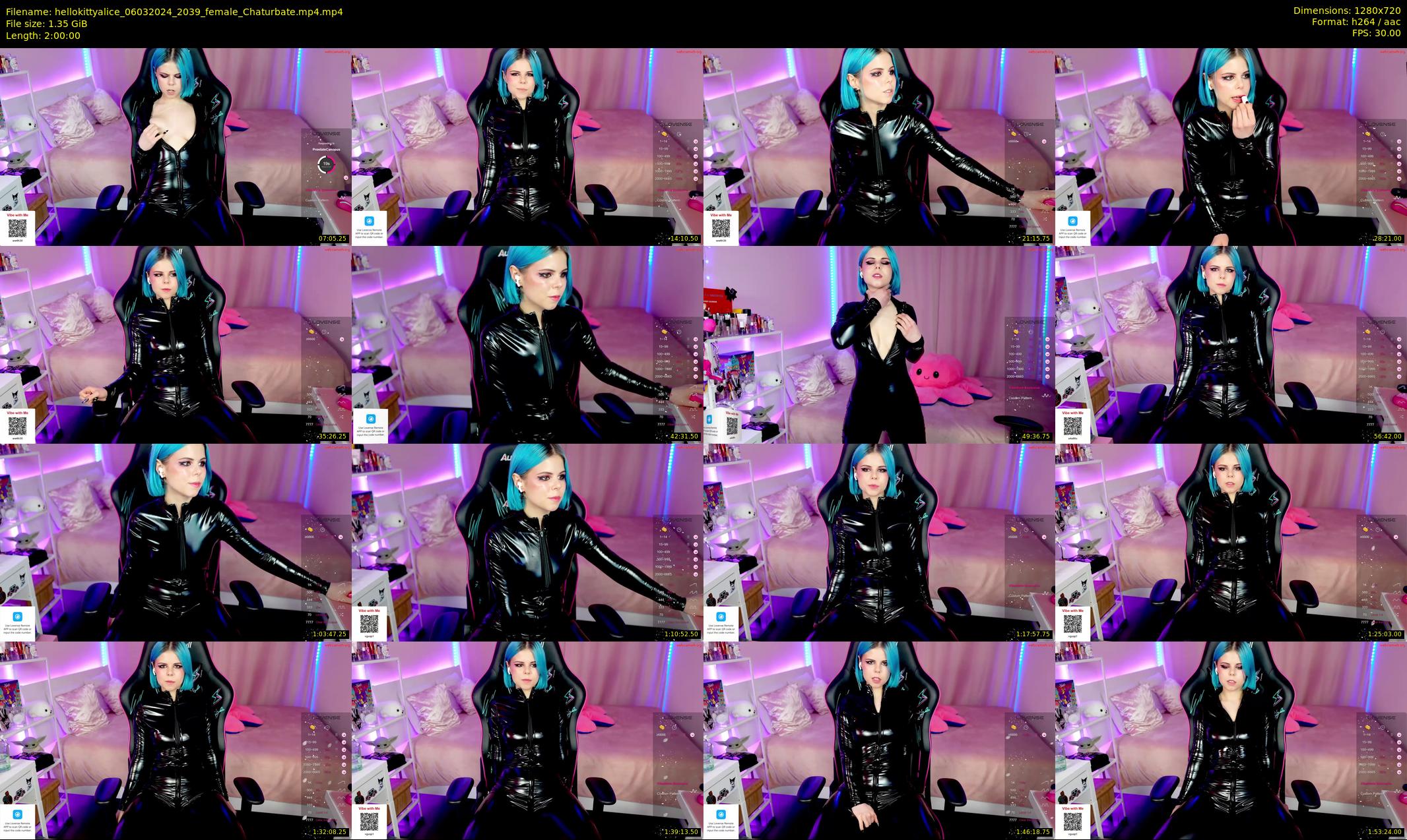 hellokittyalice — 120 minute Chaturbate female cam show recording, 720p, Mar 6, 2024