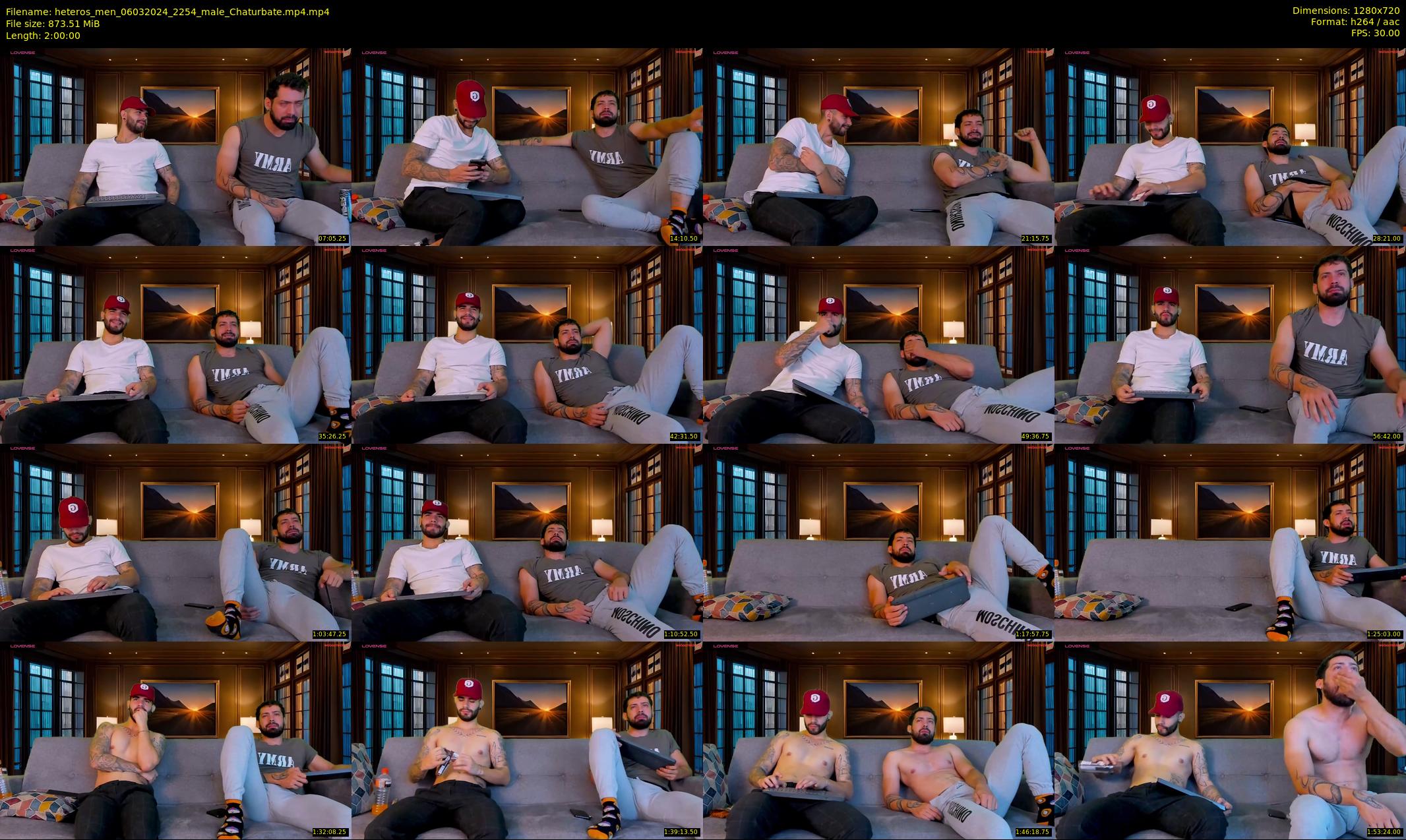 heteros_men — 120 minute Chaturbate male cam show recording, 720p, Mar 6, 2024