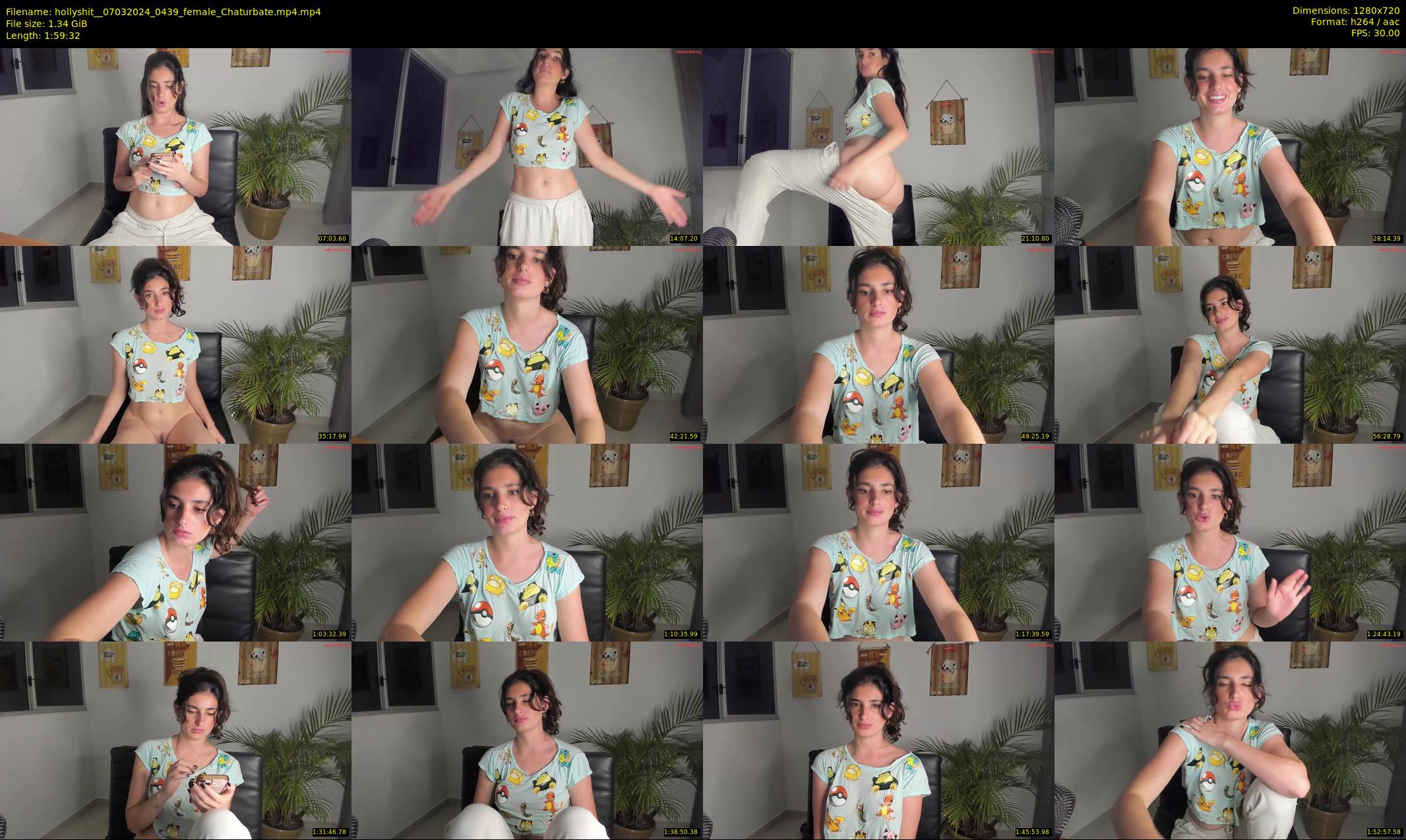 hollyshit_ — 120 minute Chaturbate female cam show recording, 720p, Mar 7, 2024