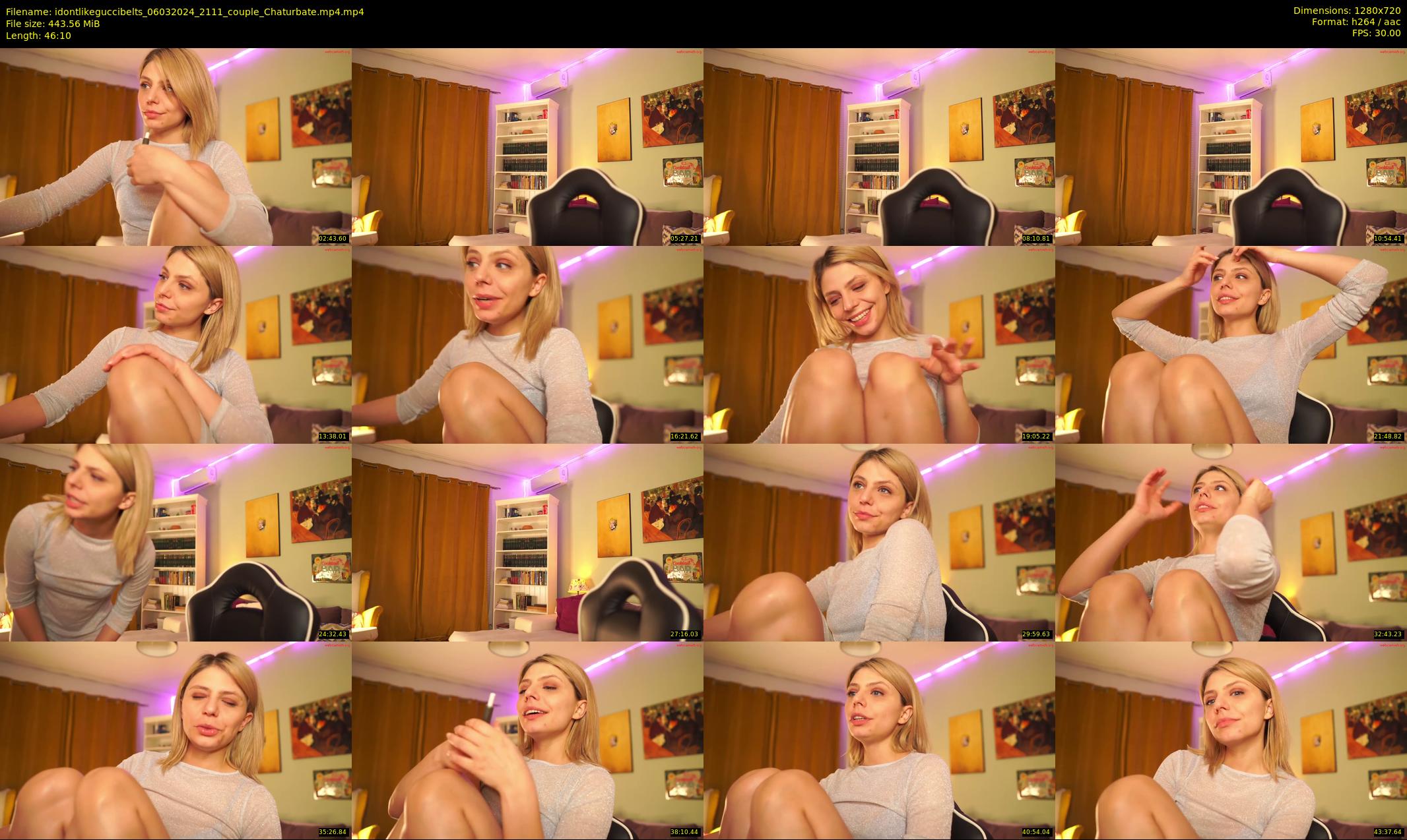 idontlikeguccibelts — 47 minute Chaturbate female cam show recording, 720p, Mar 6, 2024