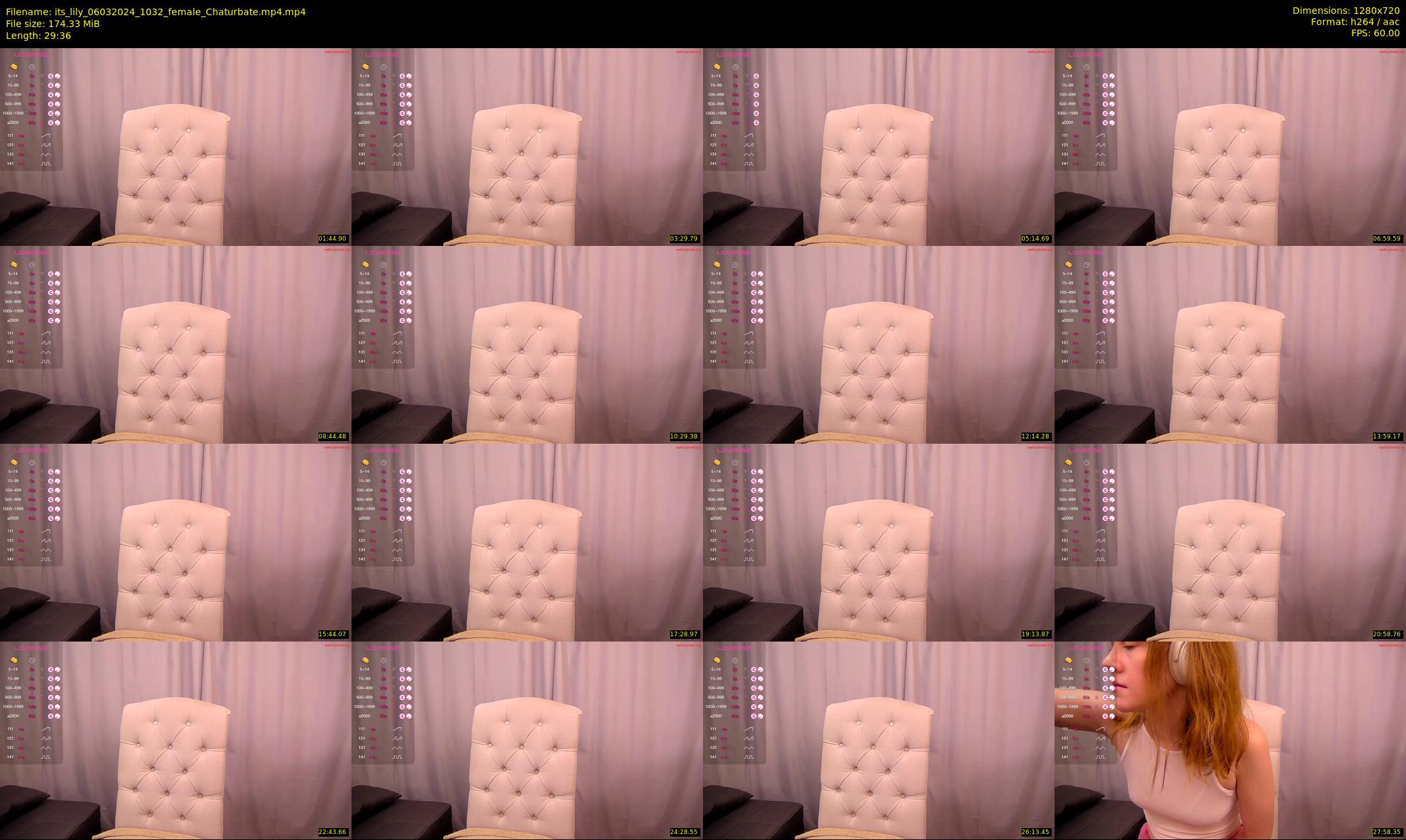 its_lily — 30 minute Chaturbate female cam show recording, 720p, Mar 6, 2024