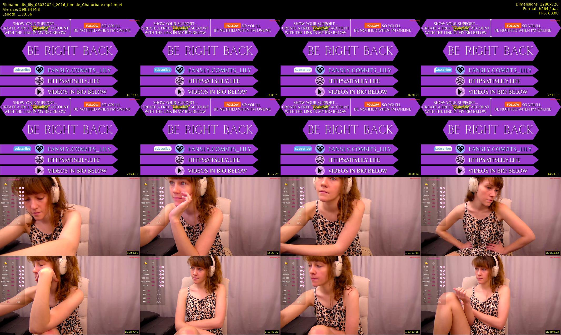 its_lily — 94 minute Chaturbate female cam show recording, 720p, Mar 6, 2024