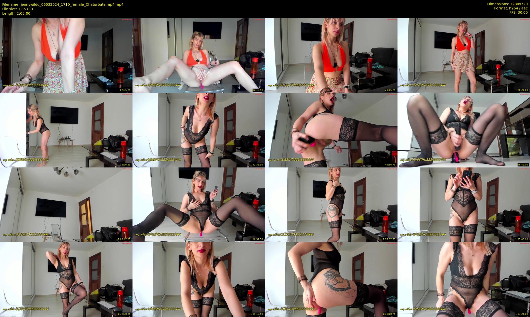 jennywildd — 120 minute Chaturbate female cam show recording, 720p, Mar 6, 2024