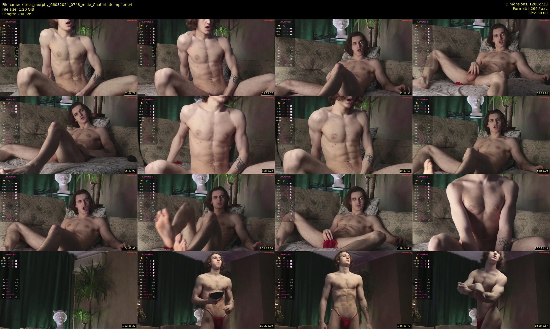 karlos_murphy — 121 minute Chaturbate male cam show recording, 720p, Mar 6, 2024