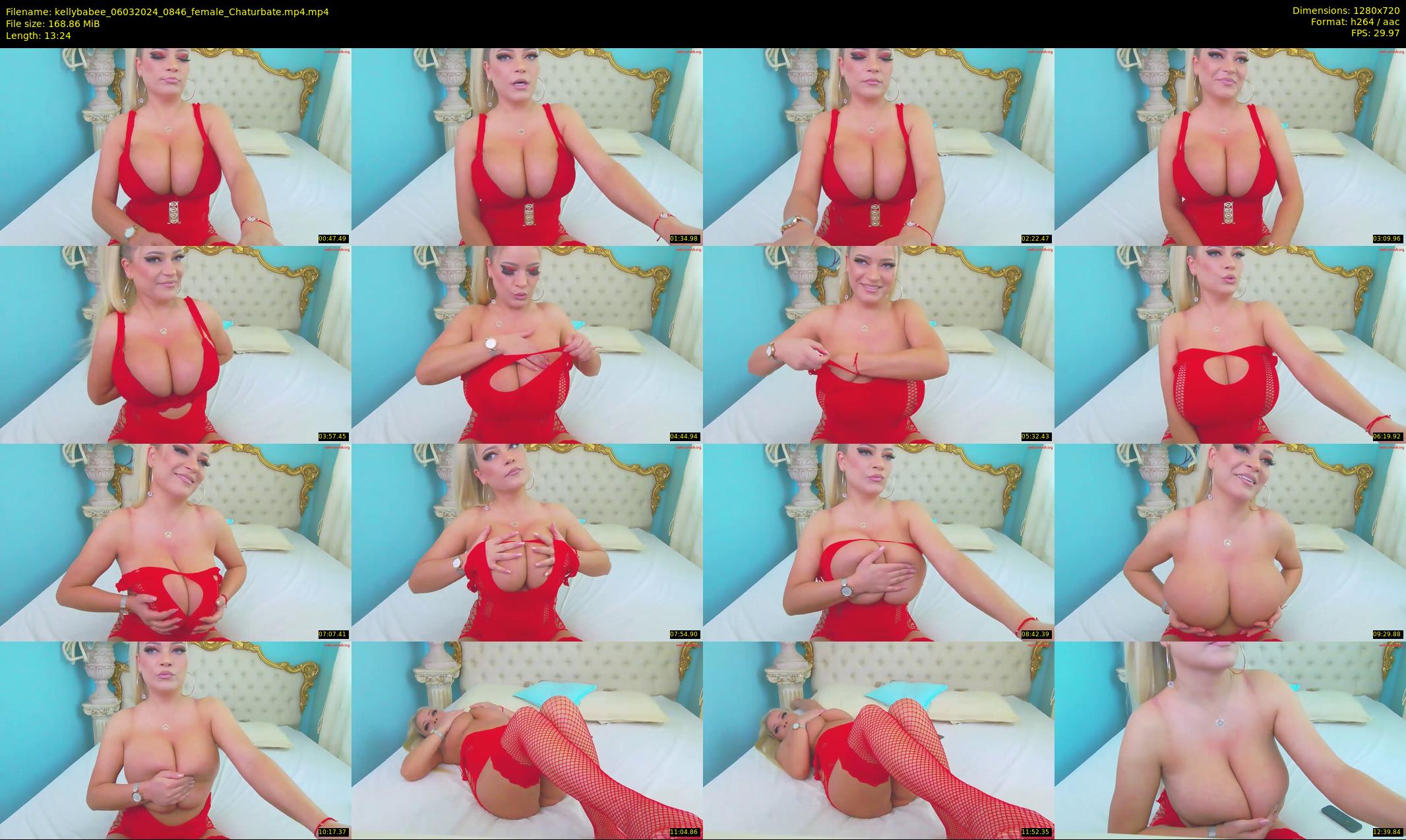 kellybabee — 14 minute Chaturbate female cam show recording, 720p, Mar 6, 2024