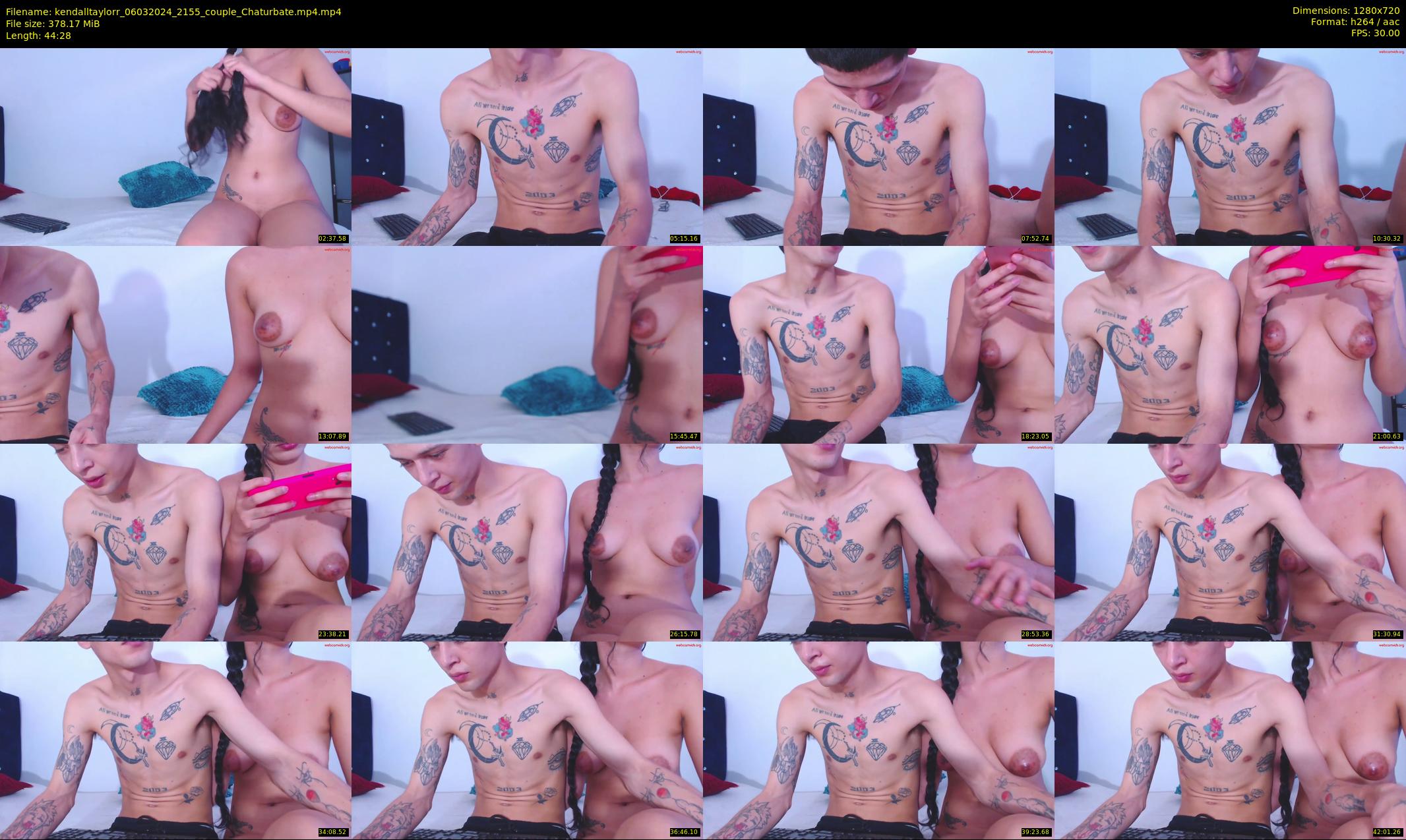 kendalltaylorr — 45 minute Chaturbate couple cam show recording, 720p, Mar 6, 2024