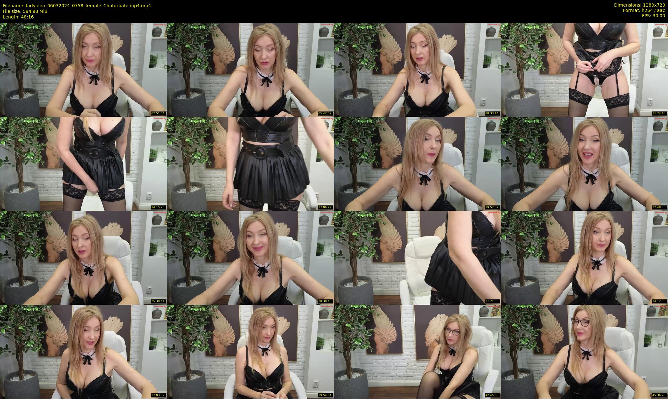 ladyleea — 49 minute Chaturbate female cam show recording, 720p, Mar 6, 2024