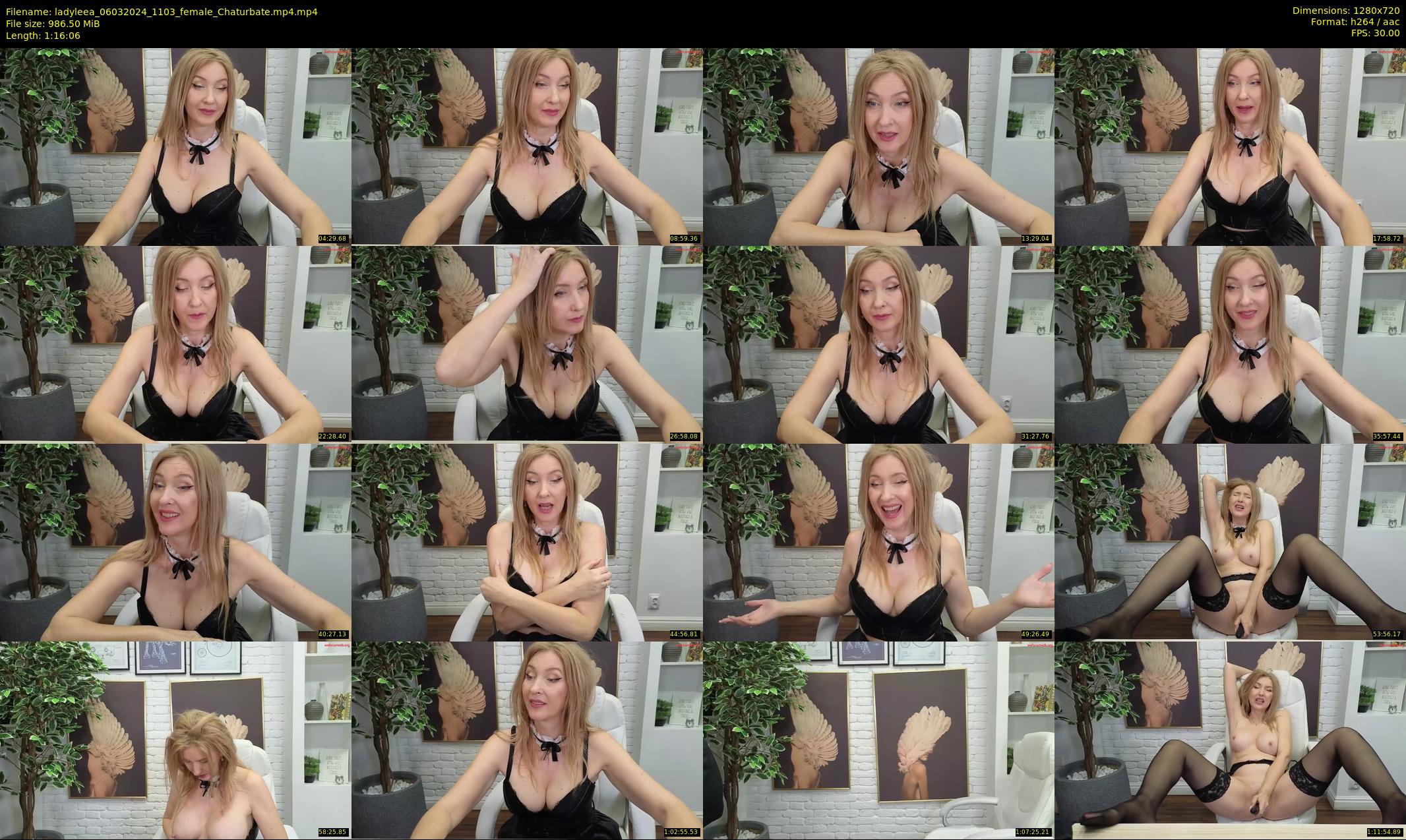 ladyleea — 77 minute Chaturbate female cam show recording, 720p, Mar 6, 2024