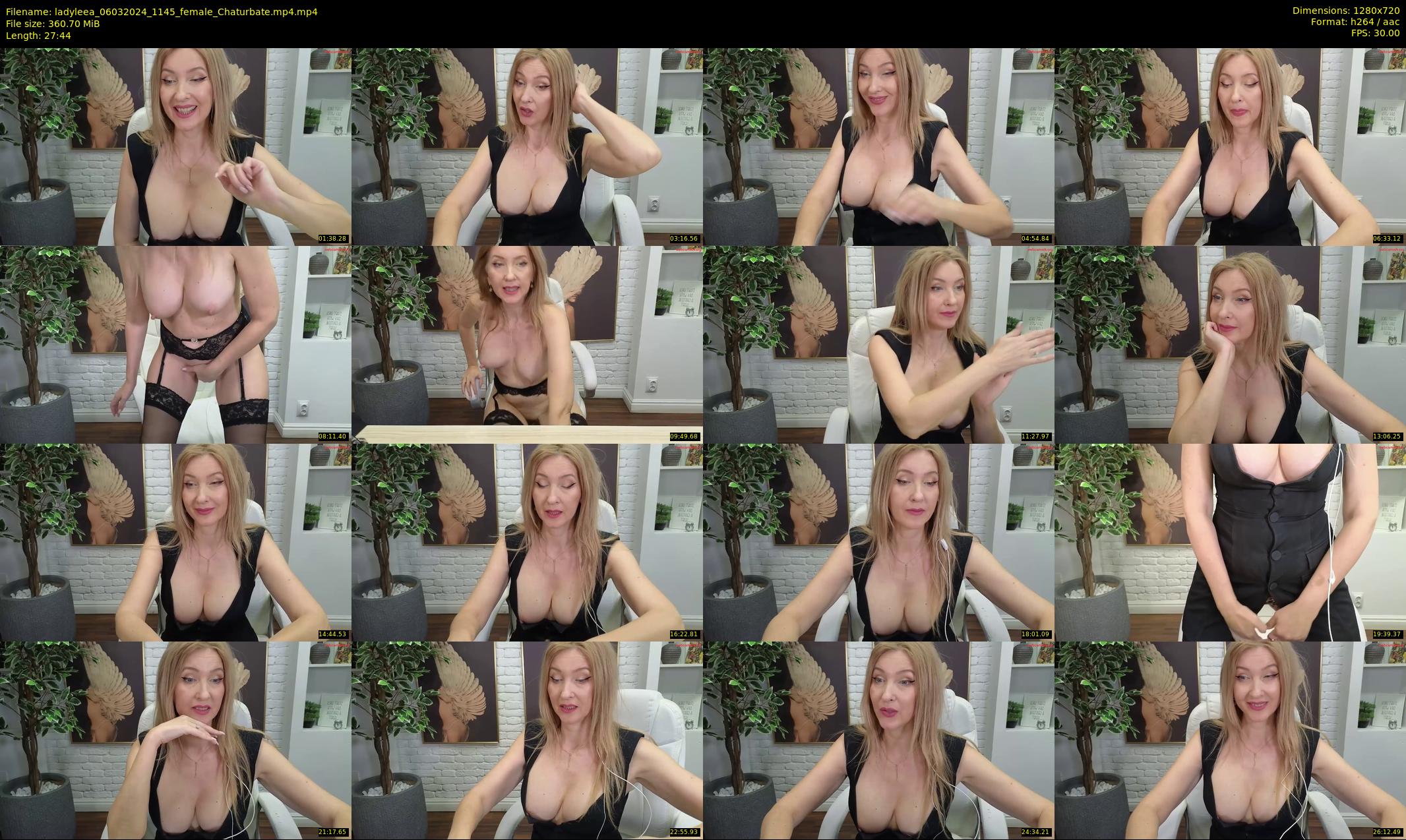 ladyleea — 28 minute Chaturbate female cam show recording, 720p, Mar 6, 2024