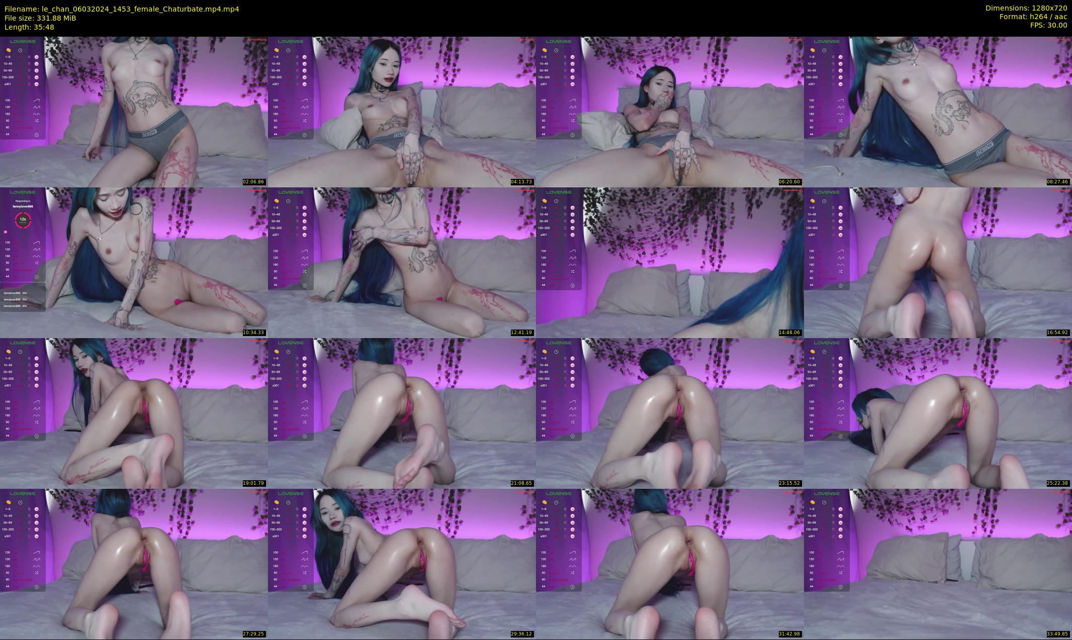 le_chan — 36 minute Chaturbate female cam show recording, 720p, Mar 6, 2024