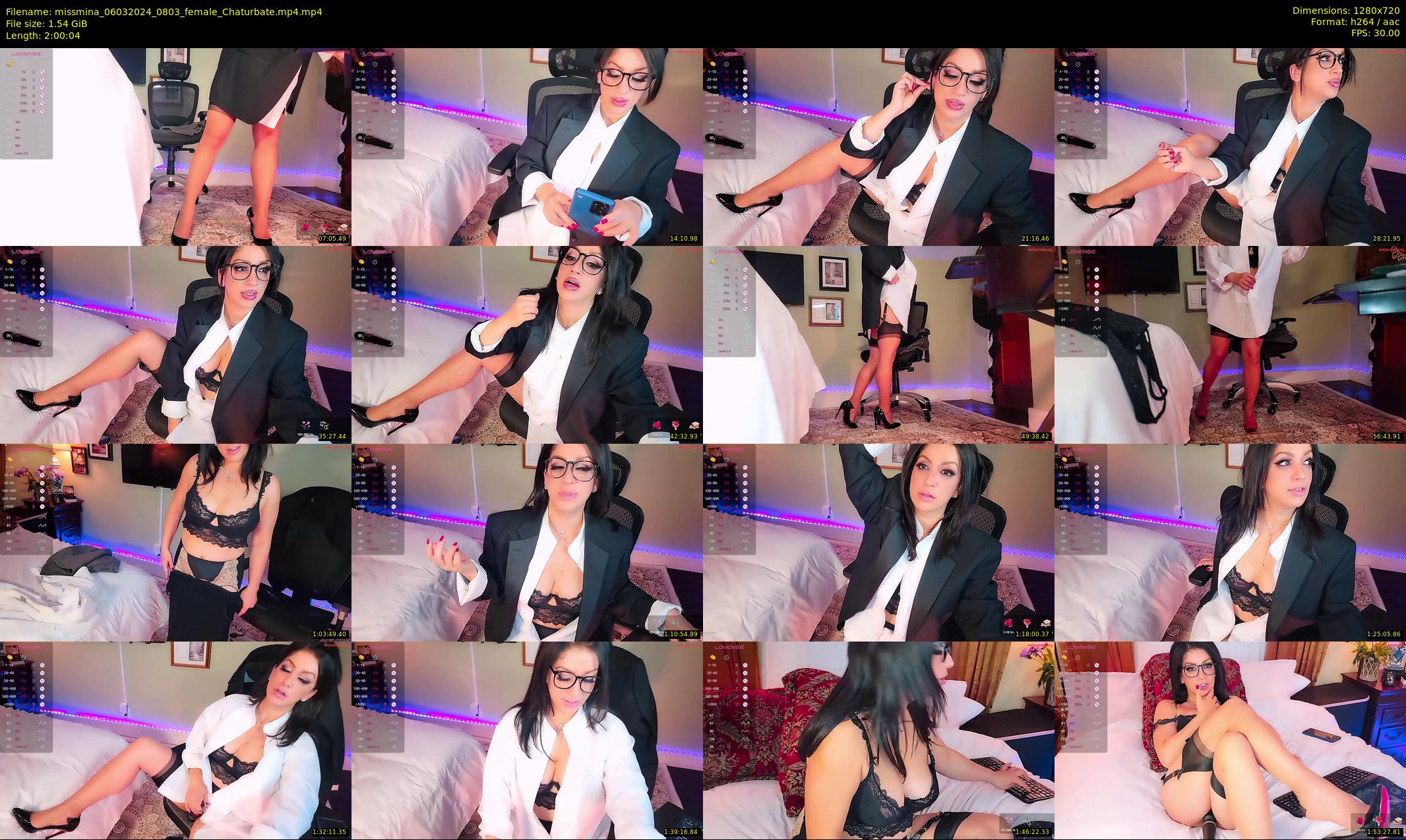 missmina — 121 minute Chaturbate female cam show recording, 720p, Mar 6, 2024