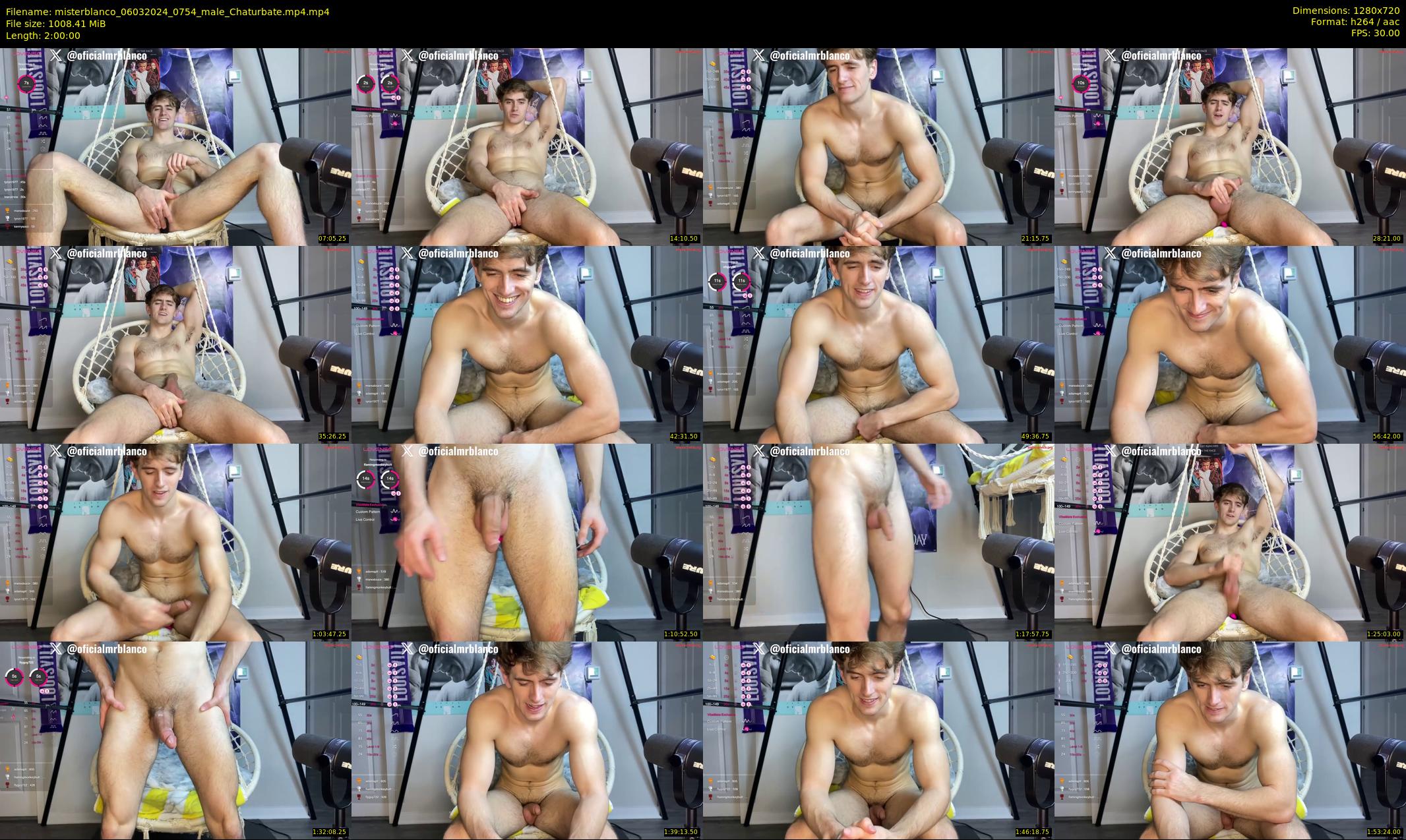 misterblanco — 120 minute Chaturbate male cam show recording, 720p, Mar 6, 2024