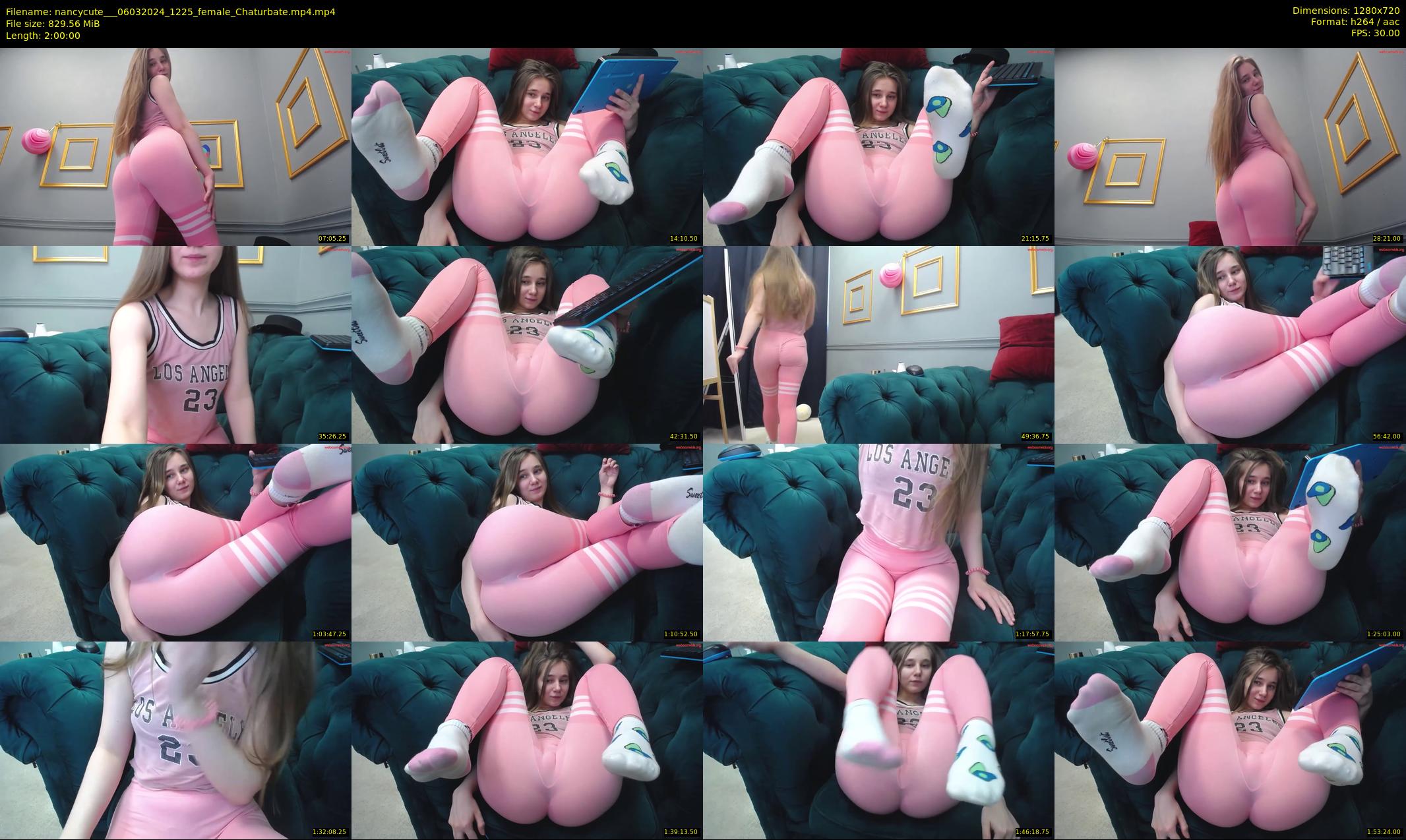 nancycute__ — 120 minute Chaturbate female cam show recording, 720p, Mar 6, 2024