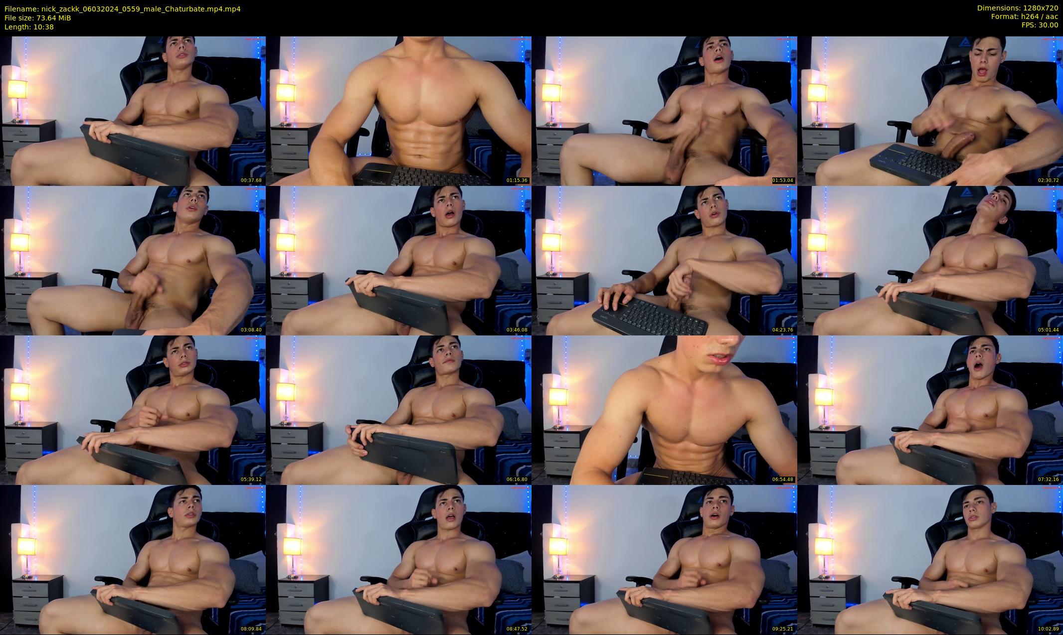 nick_zackk — 11 minute Chaturbate male cam show recording, 720p, Mar 6, 2024