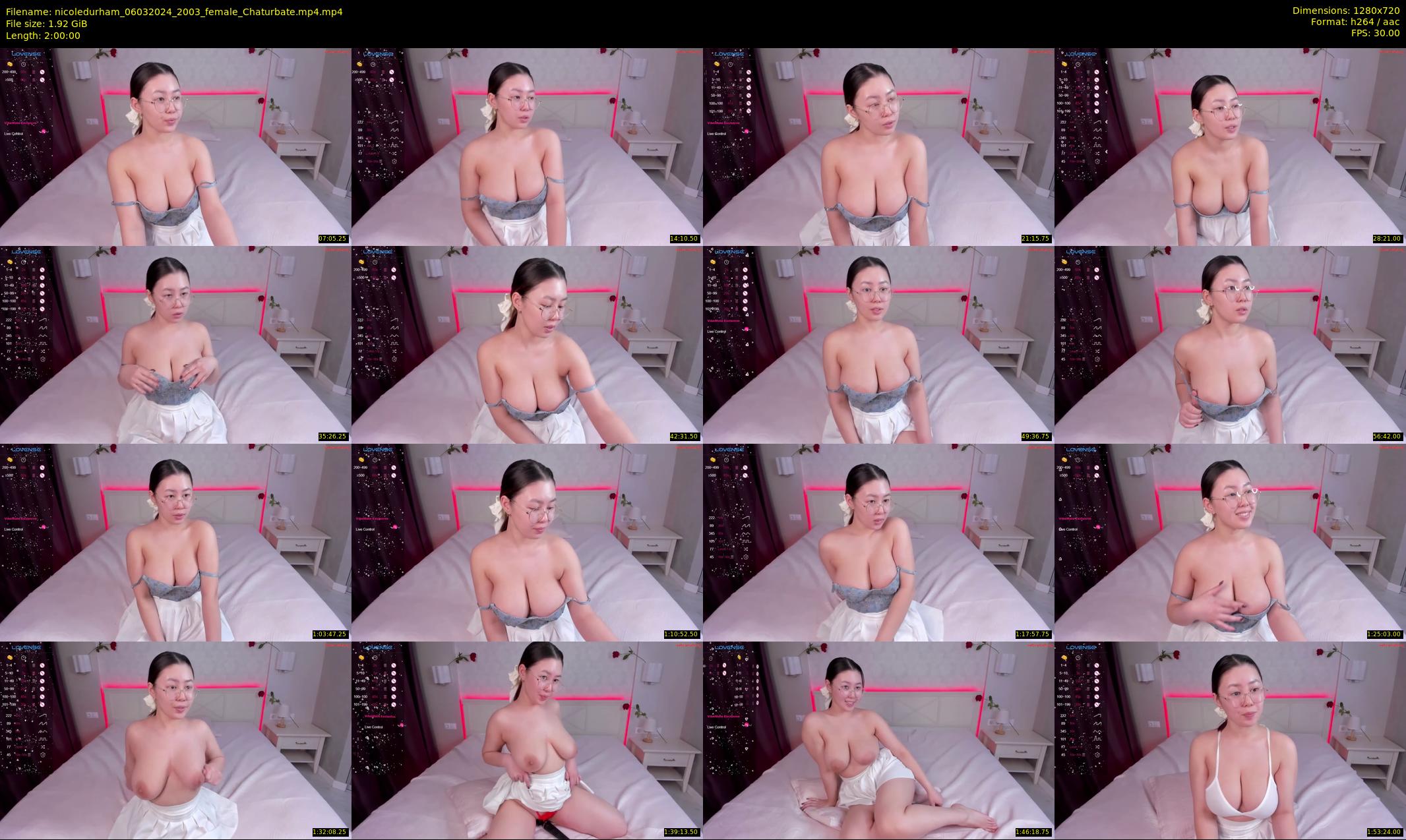 nicoledurham — 120 minute Chaturbate female cam show recording, 720p, Mar 6, 2024