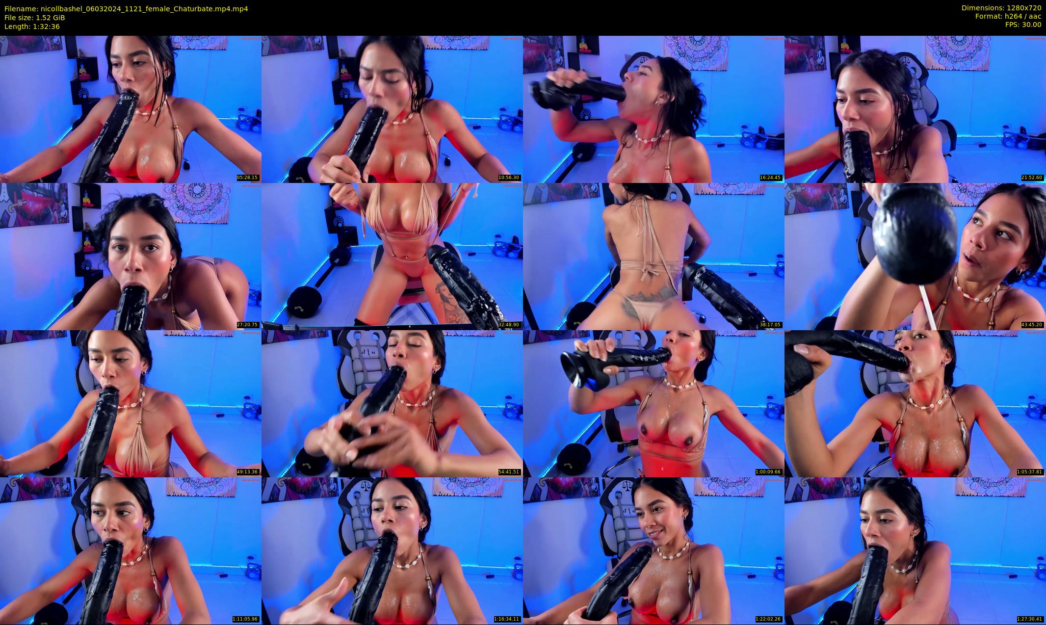 nicollbashel — 93 minute Chaturbate female cam show recording, 720p, Mar 6, 2024