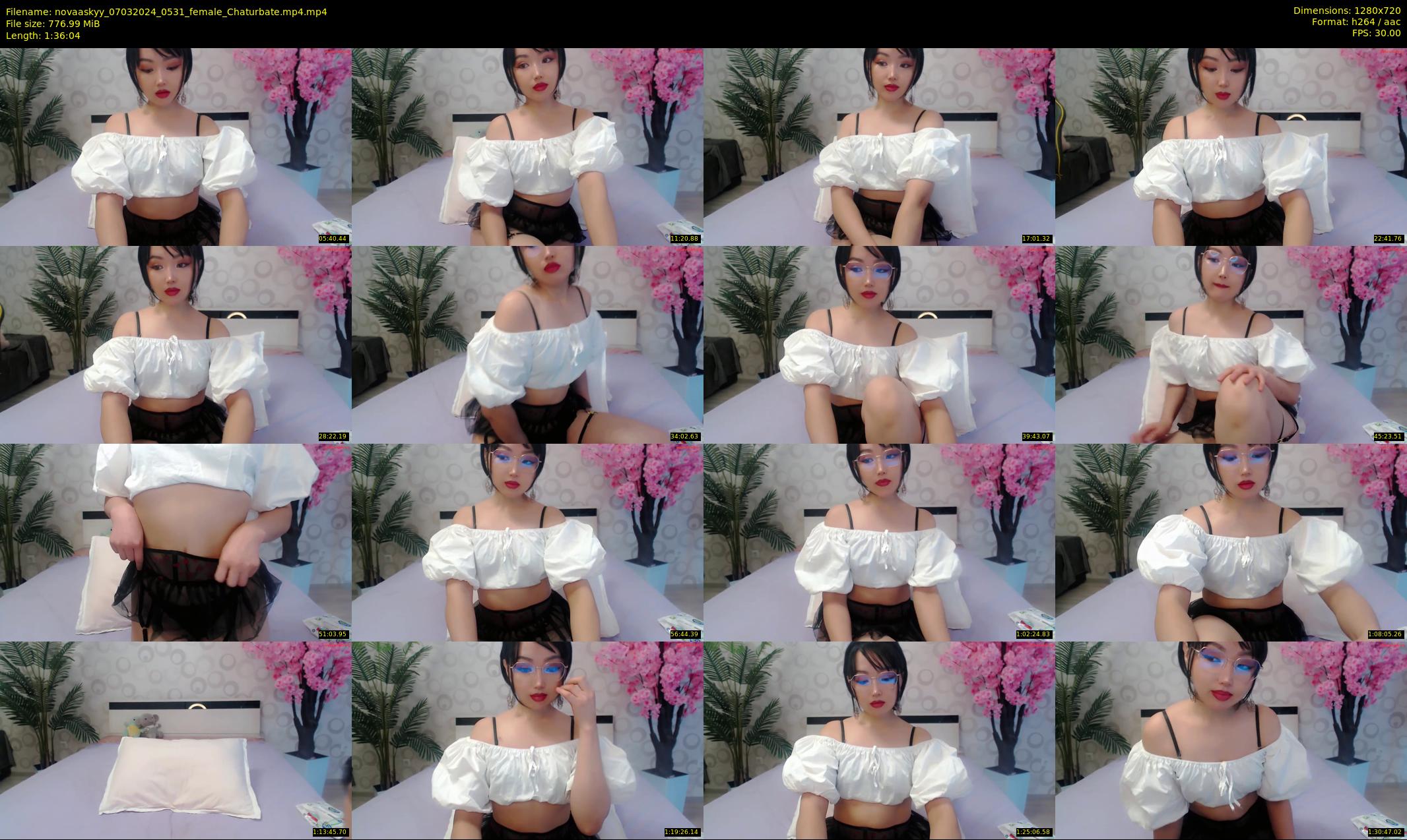 novaaskyy — 97 minute Chaturbate female cam show recording, 720p, Mar 7, 2024