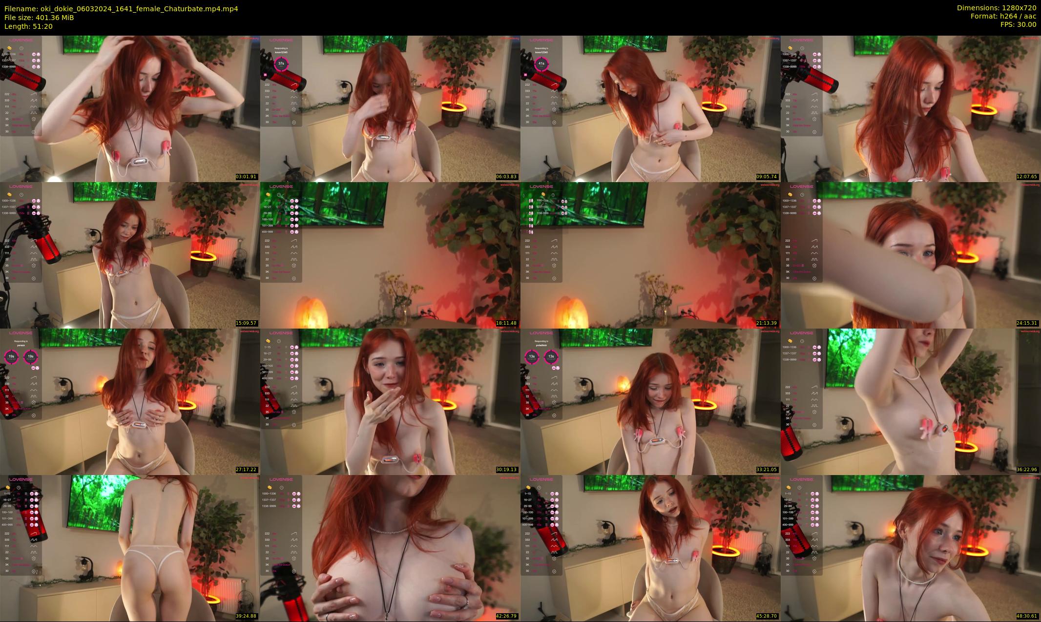 oki_dokie — 52 minute Chaturbate female cam show recording, 720p, Mar 6, 2024
