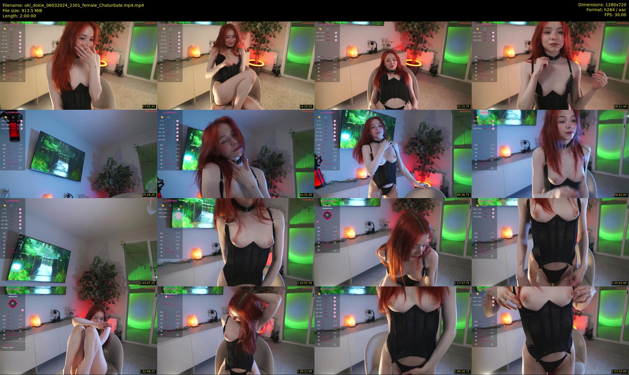 oki_dokie — 120 minute Chaturbate female cam show recording, 720p, Mar 6, 2024