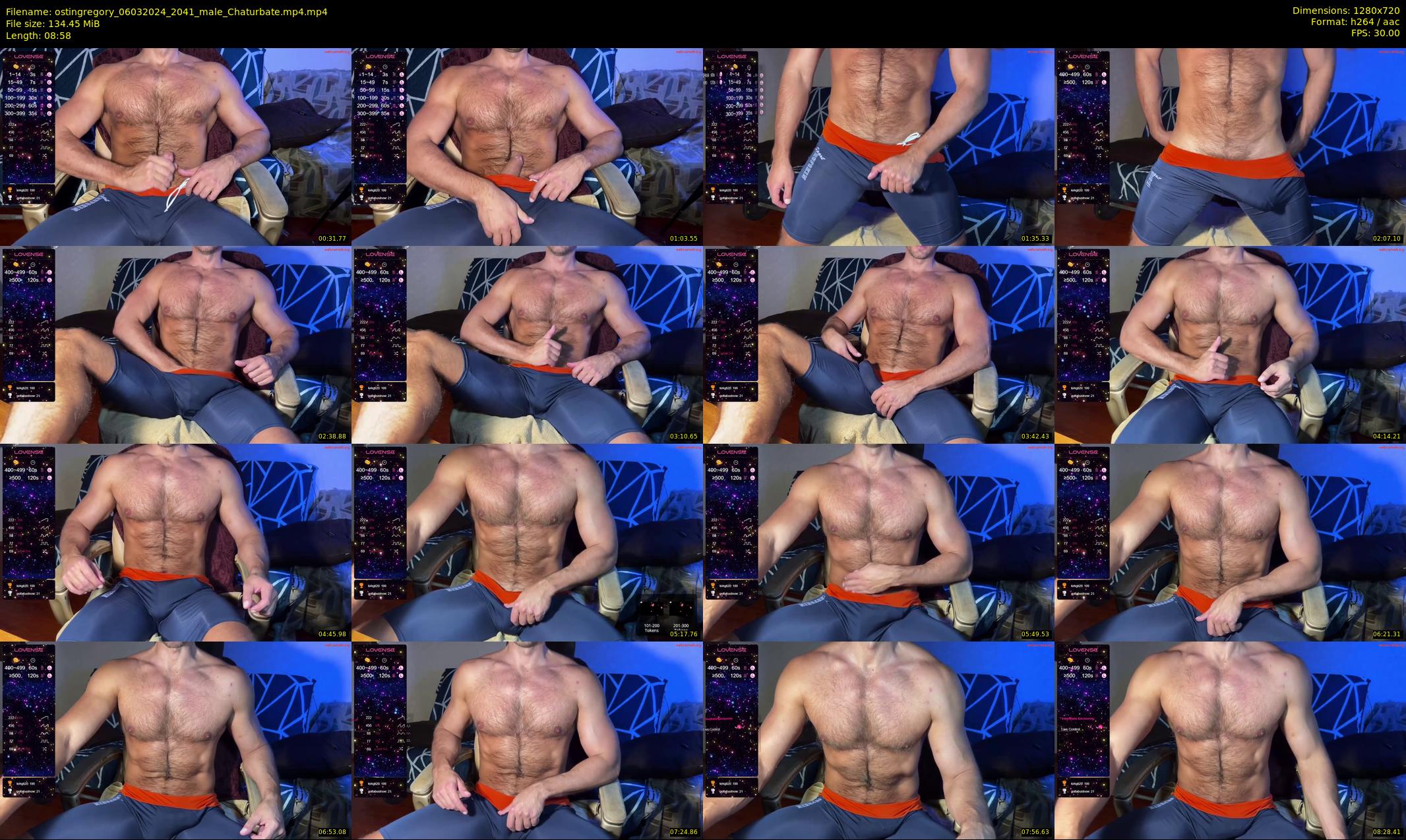 ostingregory — 9 minute Chaturbate male cam show recording, 720p, Mar 6, 2024