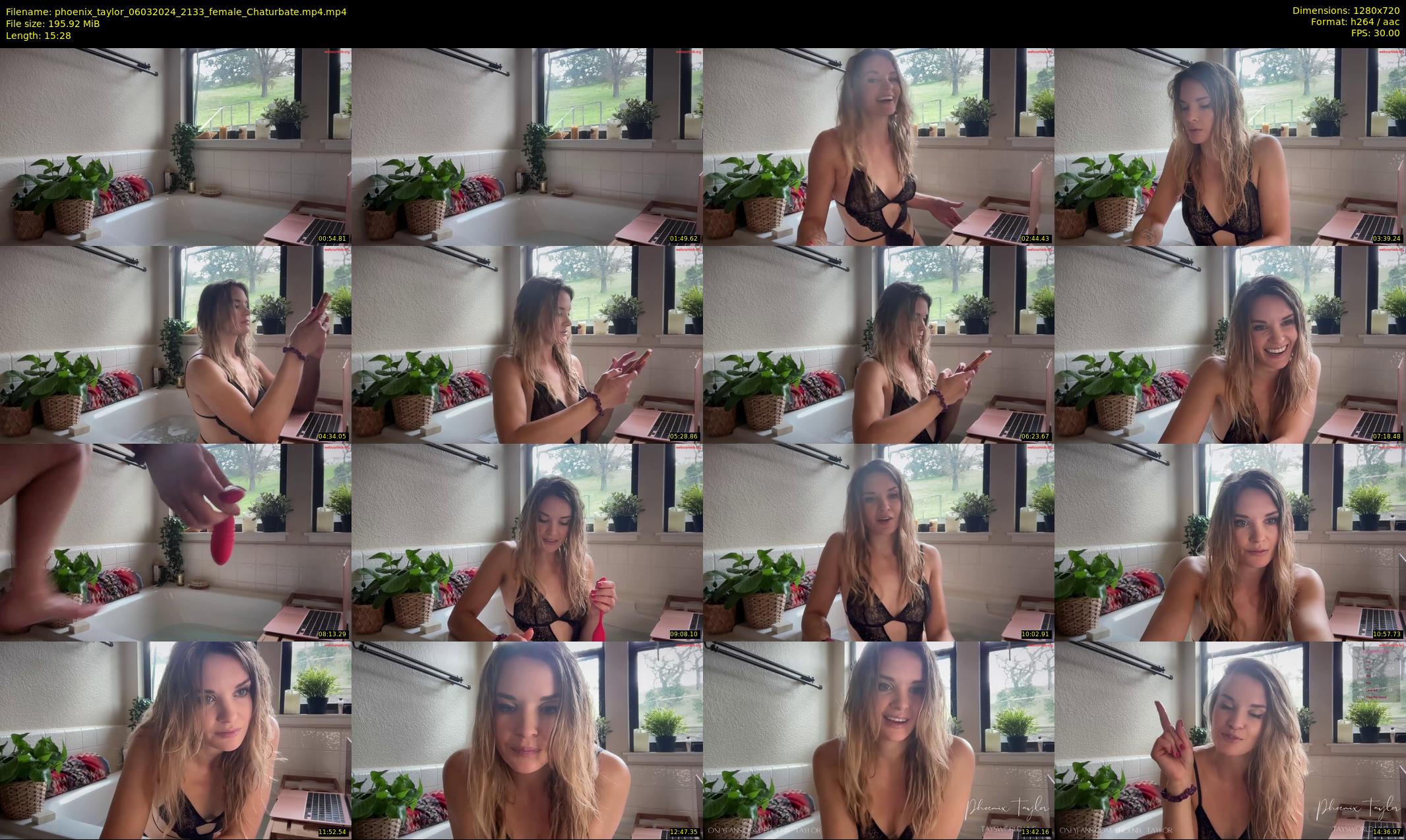 phoenix_taylor — 16 minute Chaturbate female cam show recording, 720p, Mar 6, 2024