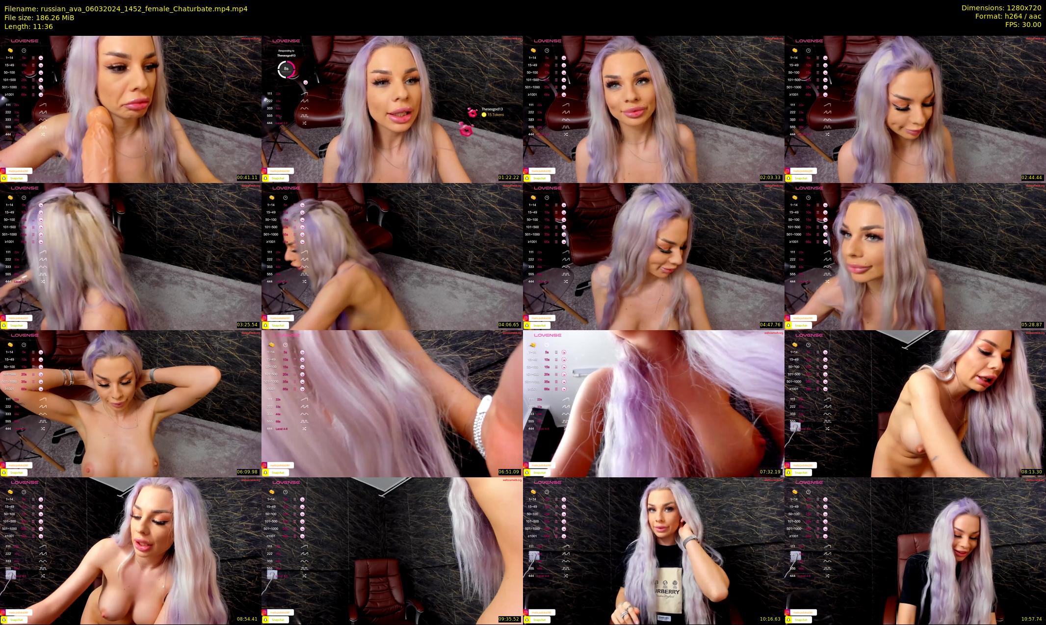 russian_ava — 12 minute Chaturbate female cam show recording, 720p, Mar 6, 2024