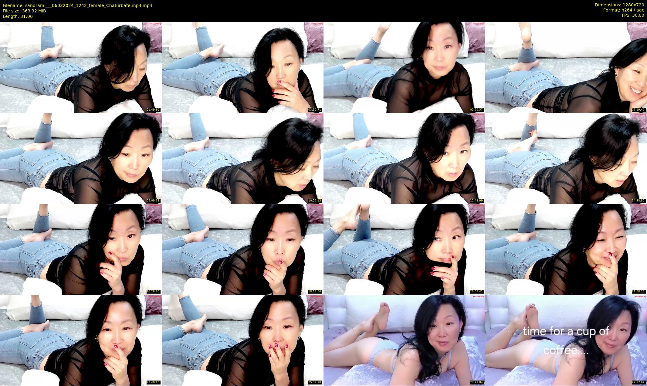 sandrami__ — 31 minute Chaturbate female cam show recording, 720p, Mar 6, 2024