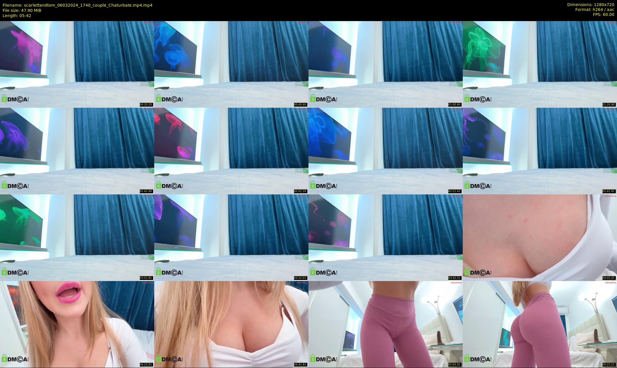 scarlettandtom — 6 minute Chaturbate couple cam show recording, 720p, Mar 6, 2024