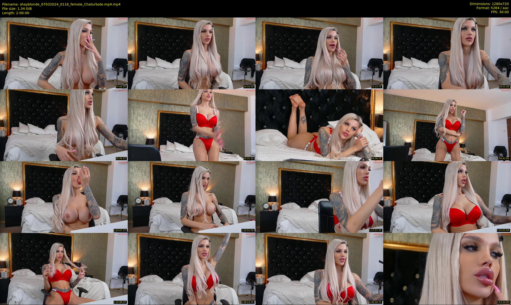shayblonde — 120 minute Chaturbate female cam show recording, 720p, Mar 7, 2024