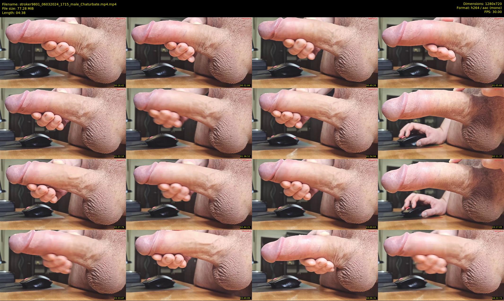 stroker9801 — 5 minute Chaturbate male cam show recording, 720p, Mar 6, 2024