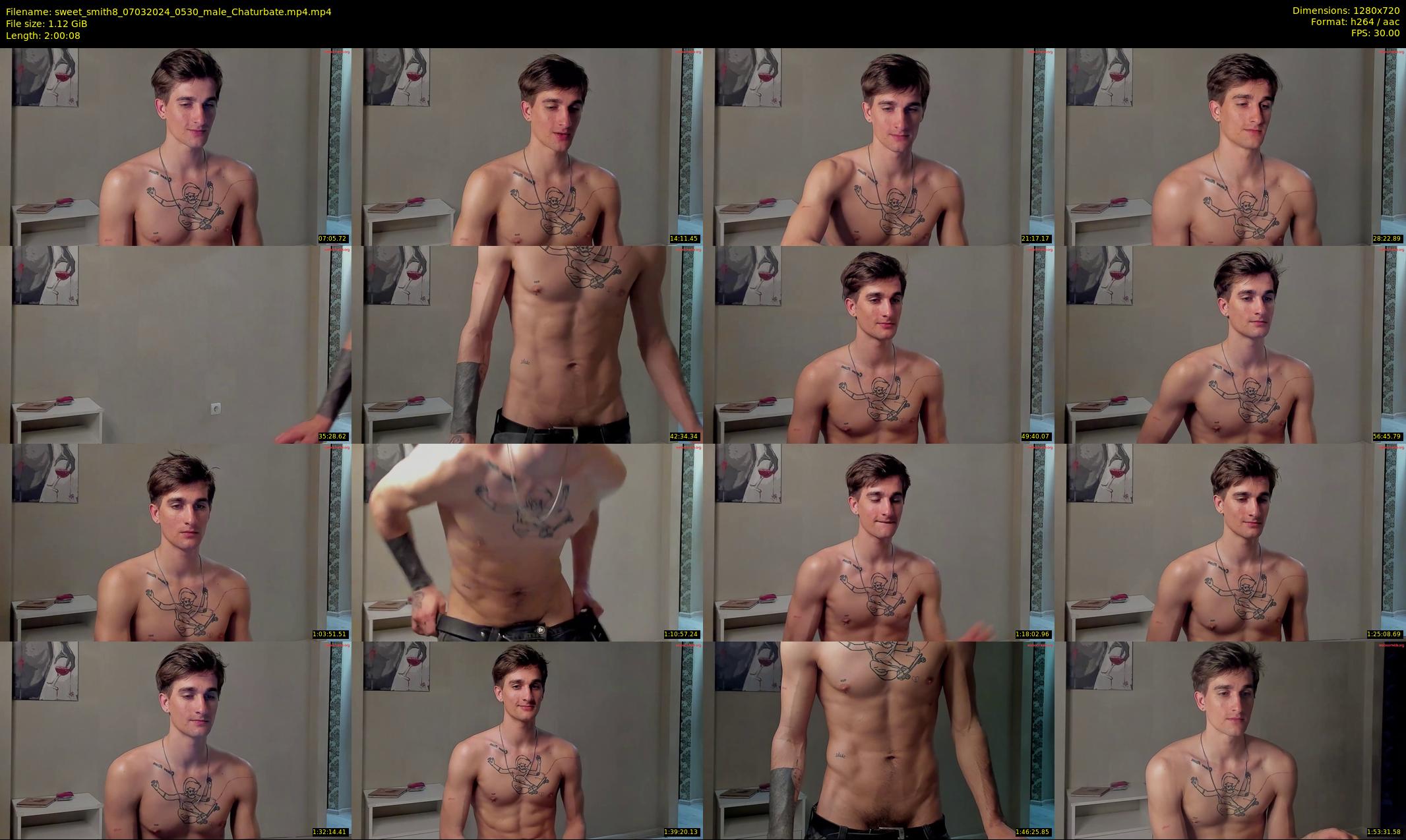 sweet_smith8 — 121 minute Chaturbate male cam show recording, 720p, Mar 7, 2024