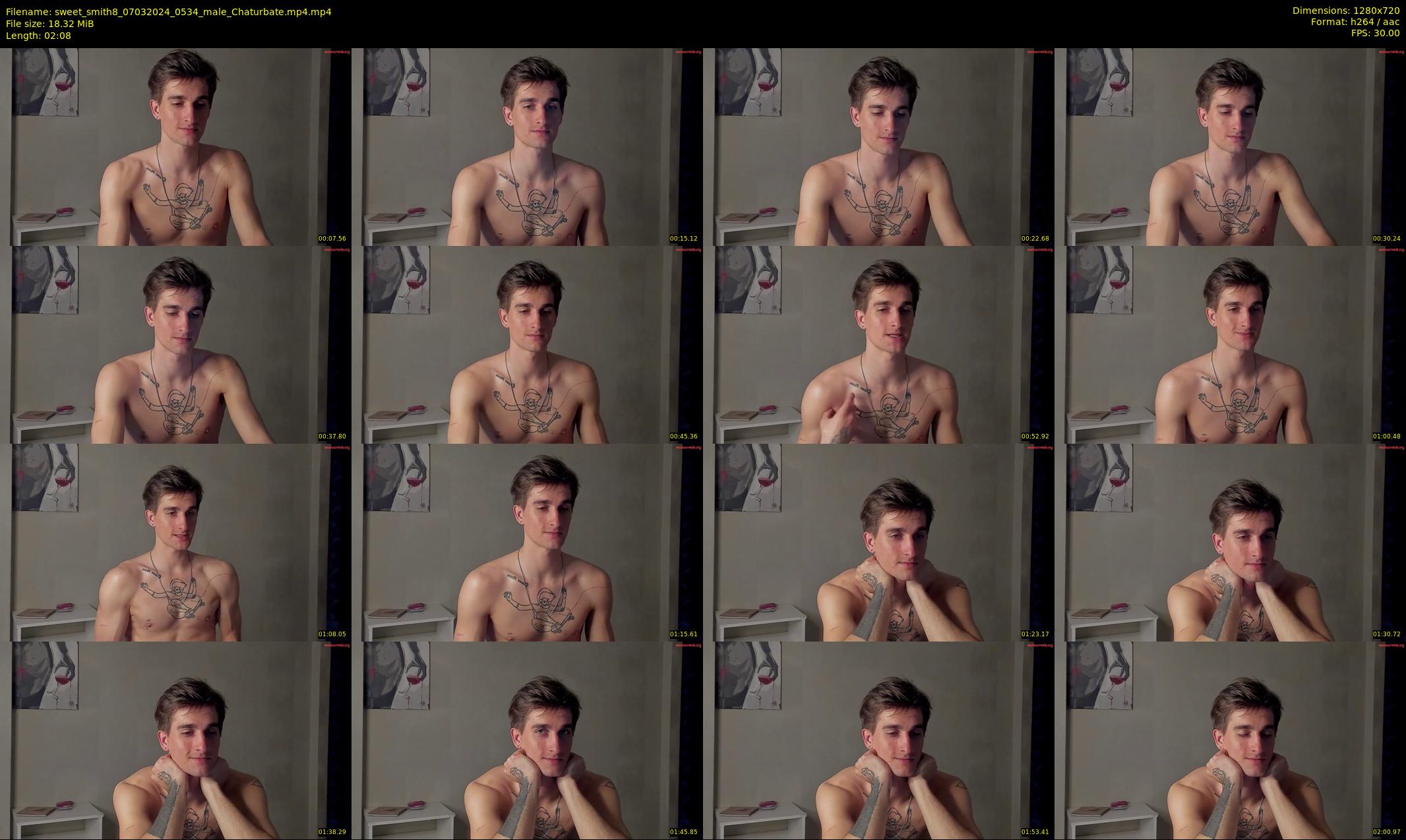 sweet_smith8 — 3 minute Chaturbate male cam show recording, 720p, Mar 7, 2024